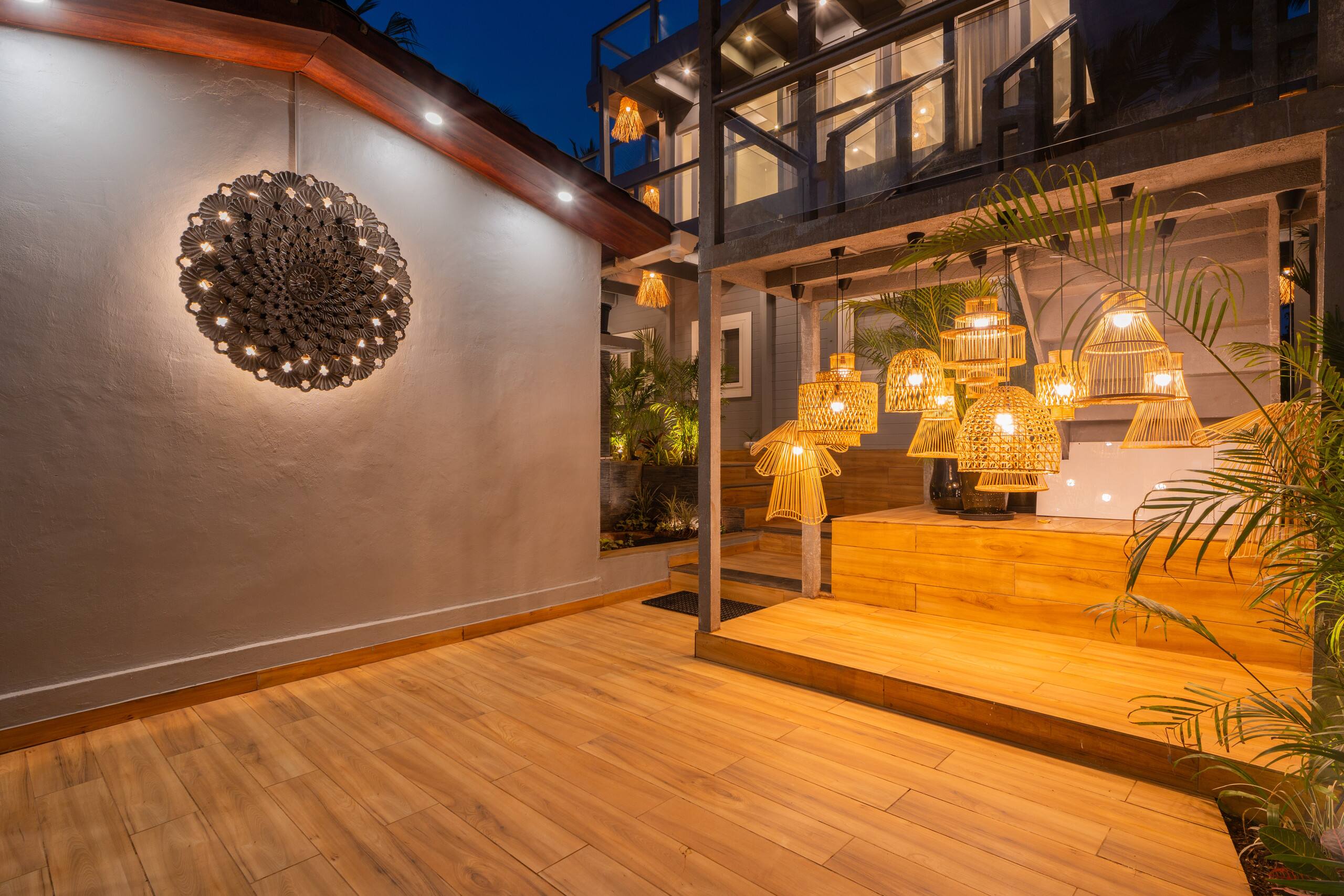 1-BHK Beachside Cottage with Boho Interiors 32