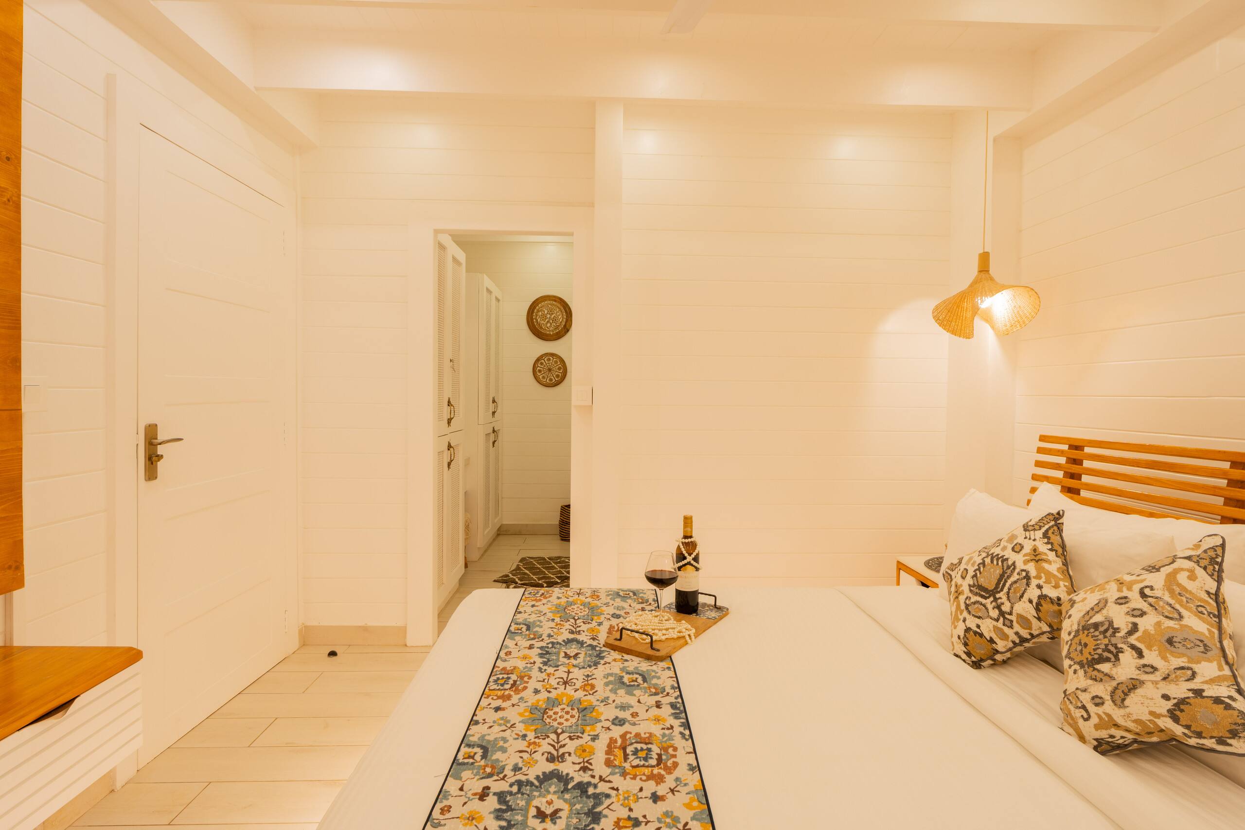 1-BHK Beachside Cottage with Boho Interiors 20