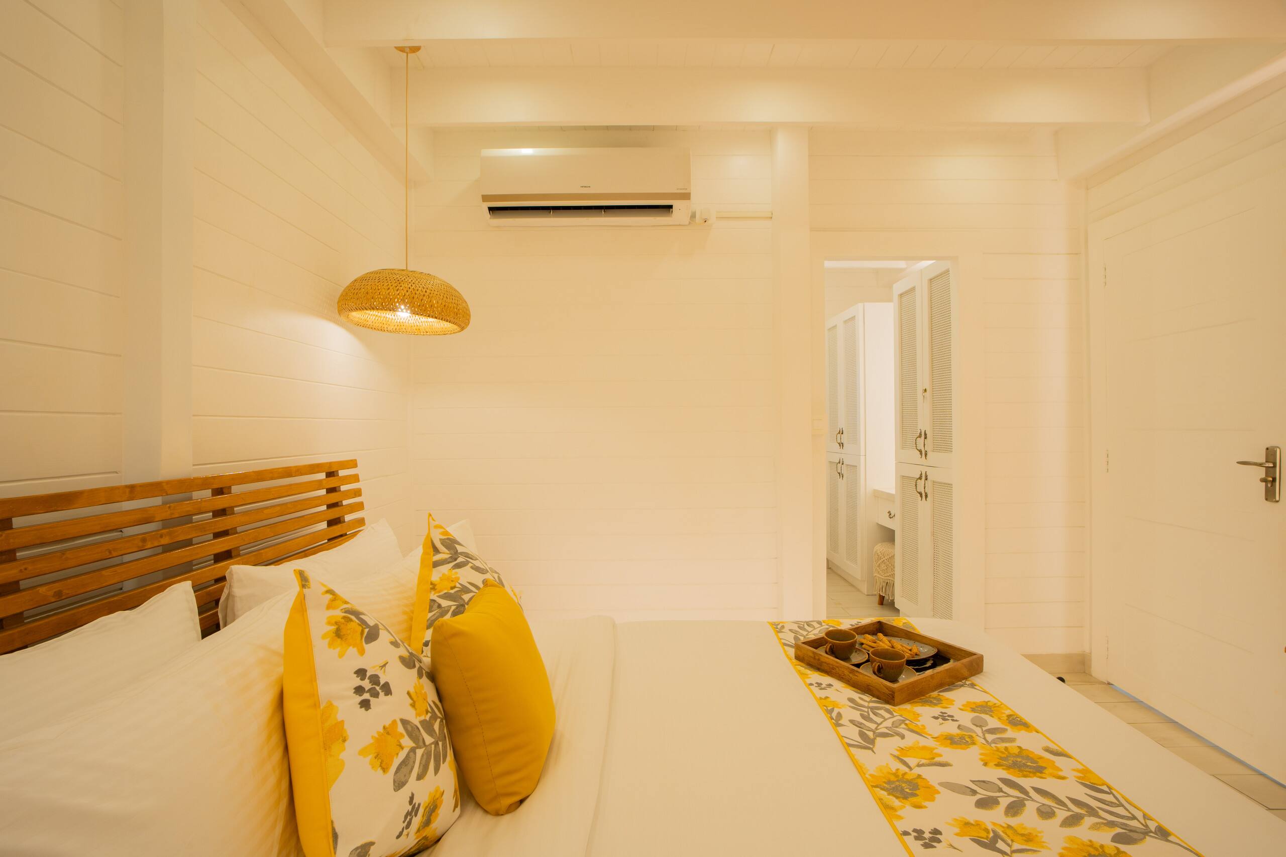 1-BHK Beachside Cottage with Boho Interiors 23