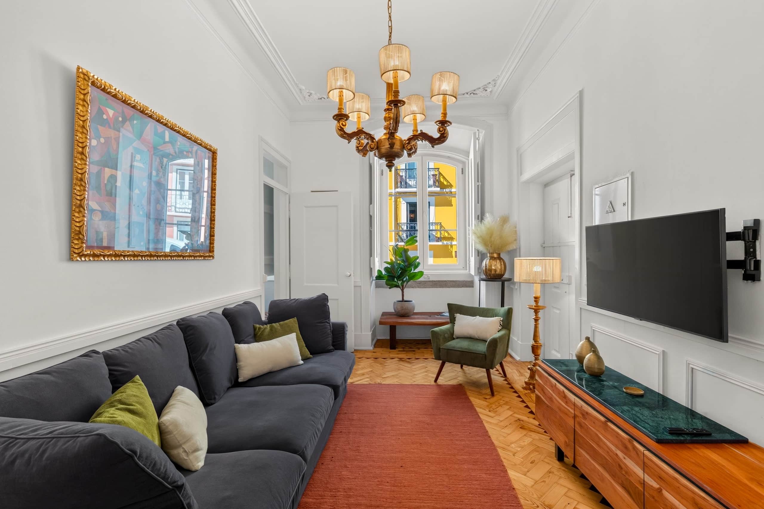 1-bedroom pied-à-terre in chic Lapa