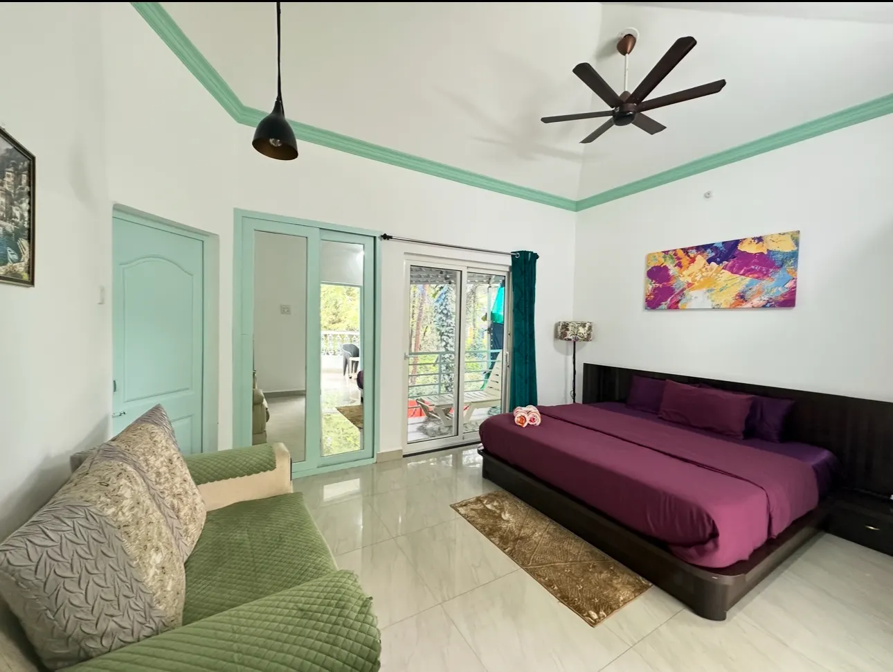 Colva's Green Paradise: Elegant 1BHK Escape 7