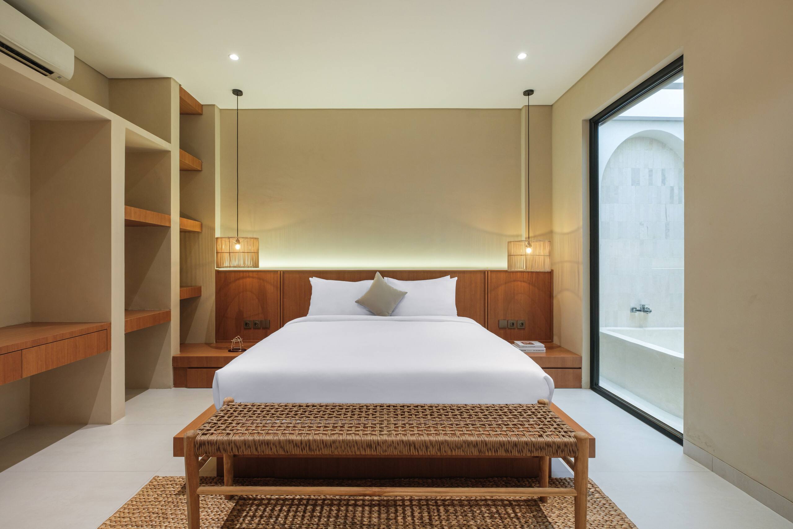 Modern 3BR Villa w/ Pool & Sunken Lounge Canggu 7