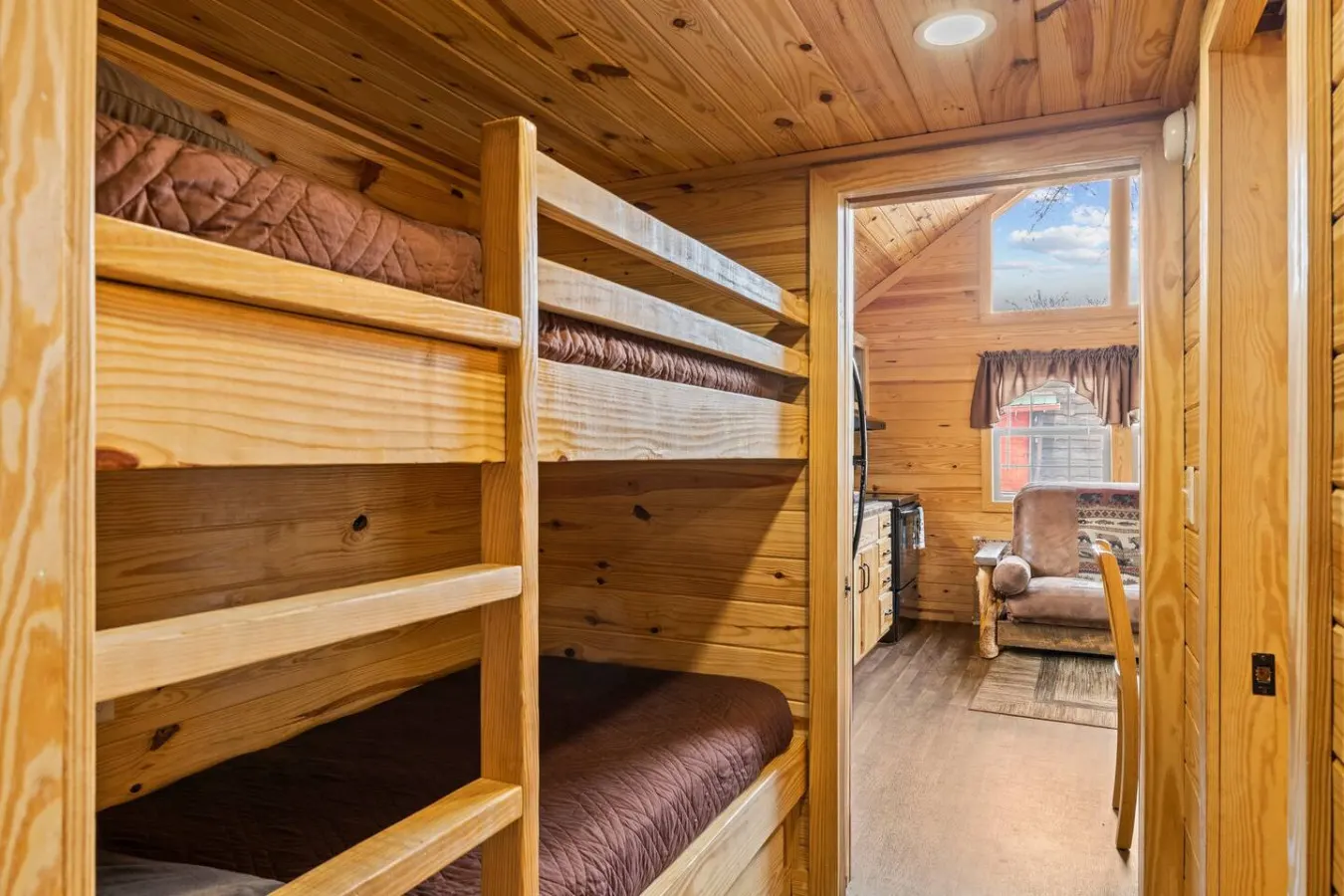 Riverfront Cabin Deck, Fire Pit & Near Smokies 15