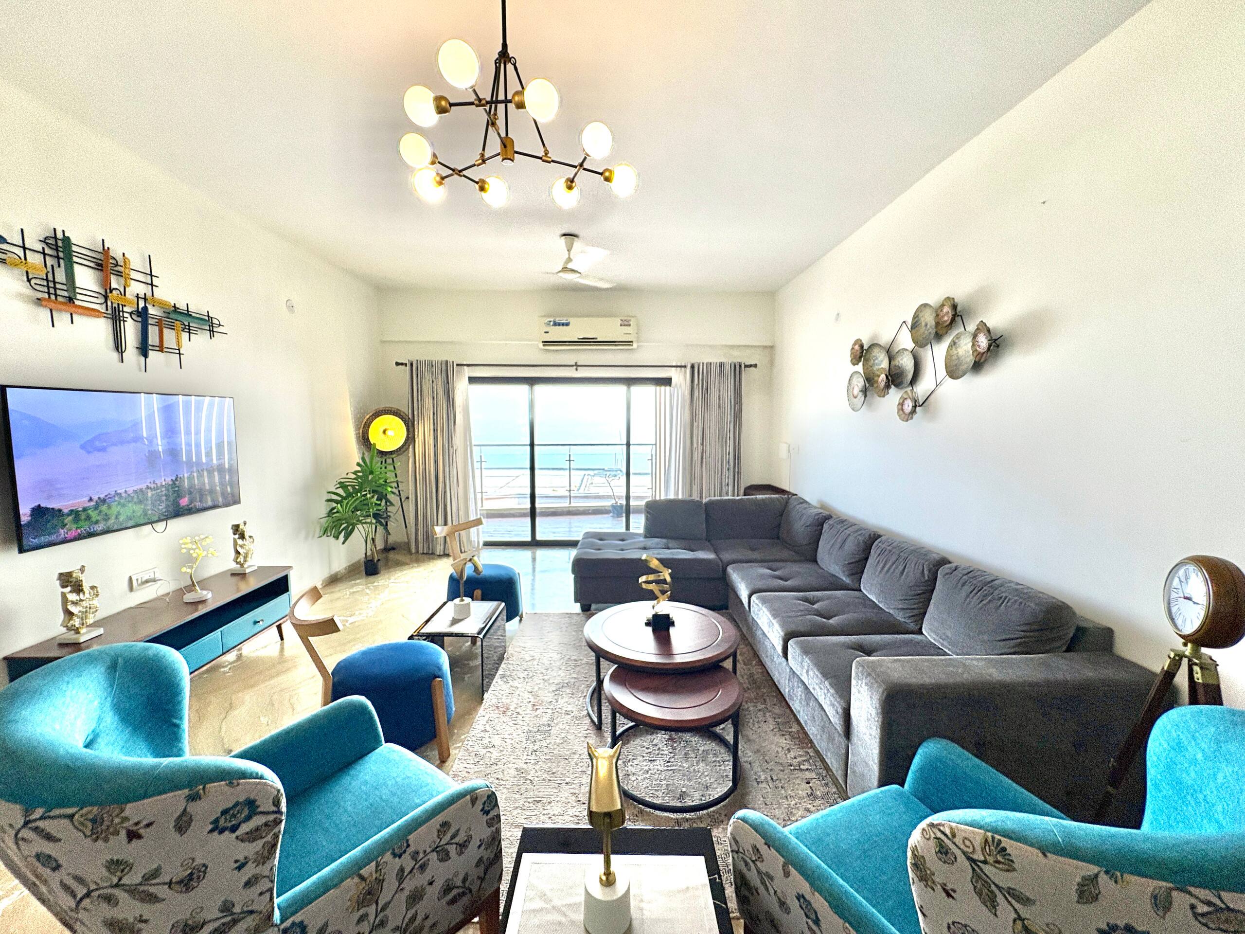 Panoramic Sea View 2BHK | Nr. Casinos | Mirashya 1