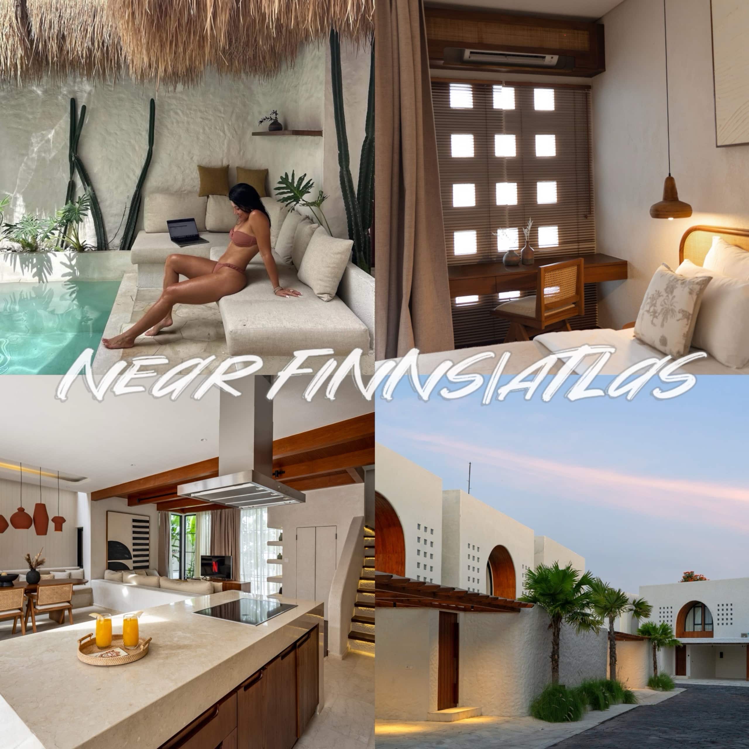 Nila 140m² Lux 2BR Private Pool near Finns|Atlas