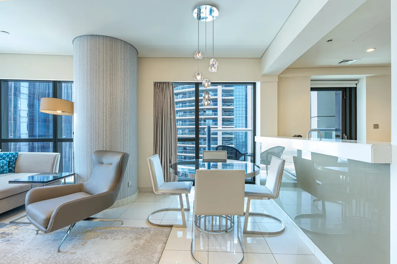 Sleek Central 60th Floor Home 8