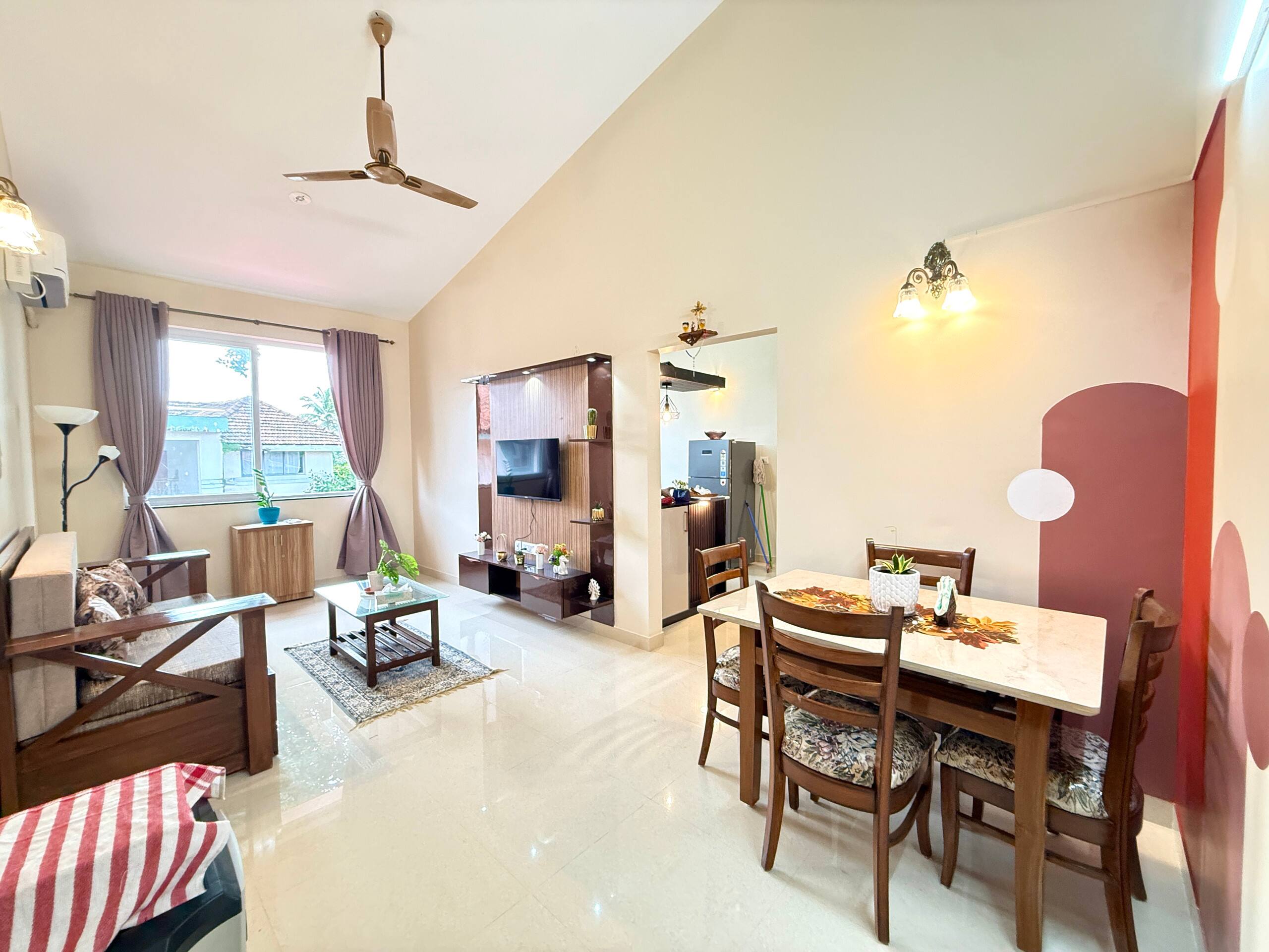 Pristine 1BHK |5 mins ride to beach|Kitchen|Wi-fi 19