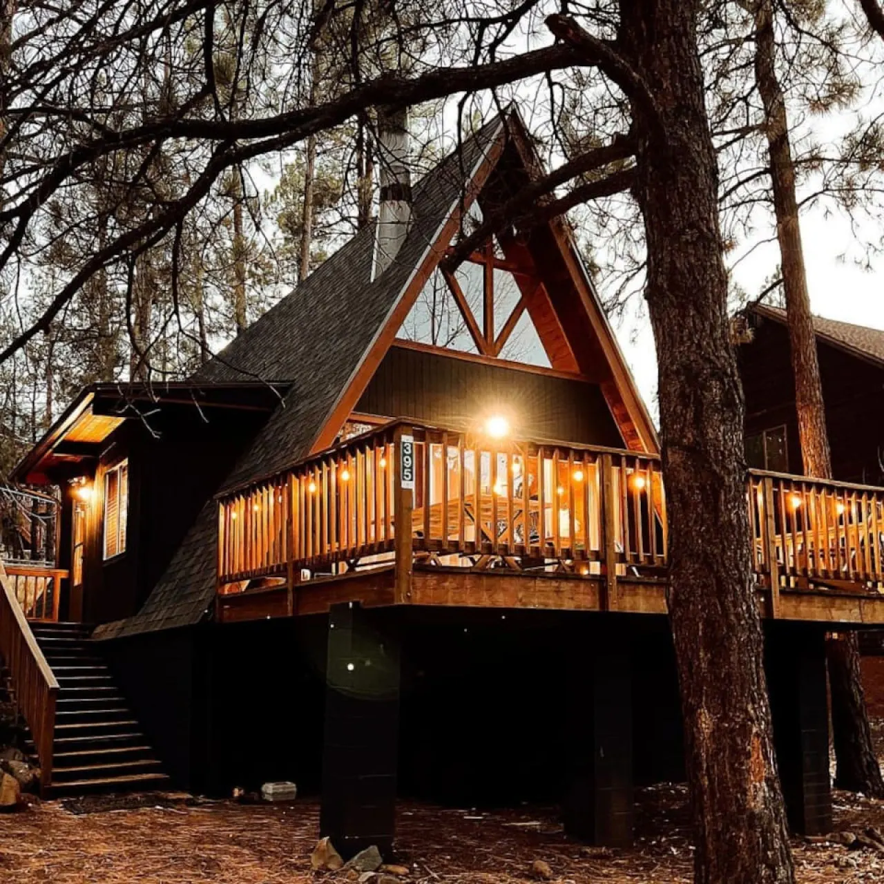 Mtn Modern A-Frame Retreat 6