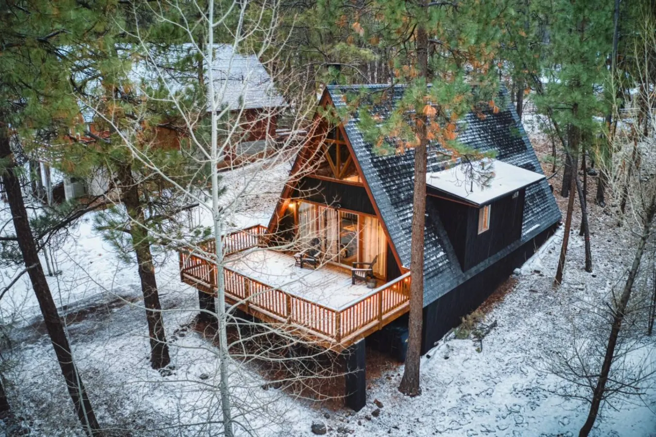 Mtn Modern A-Frame Retreat 8