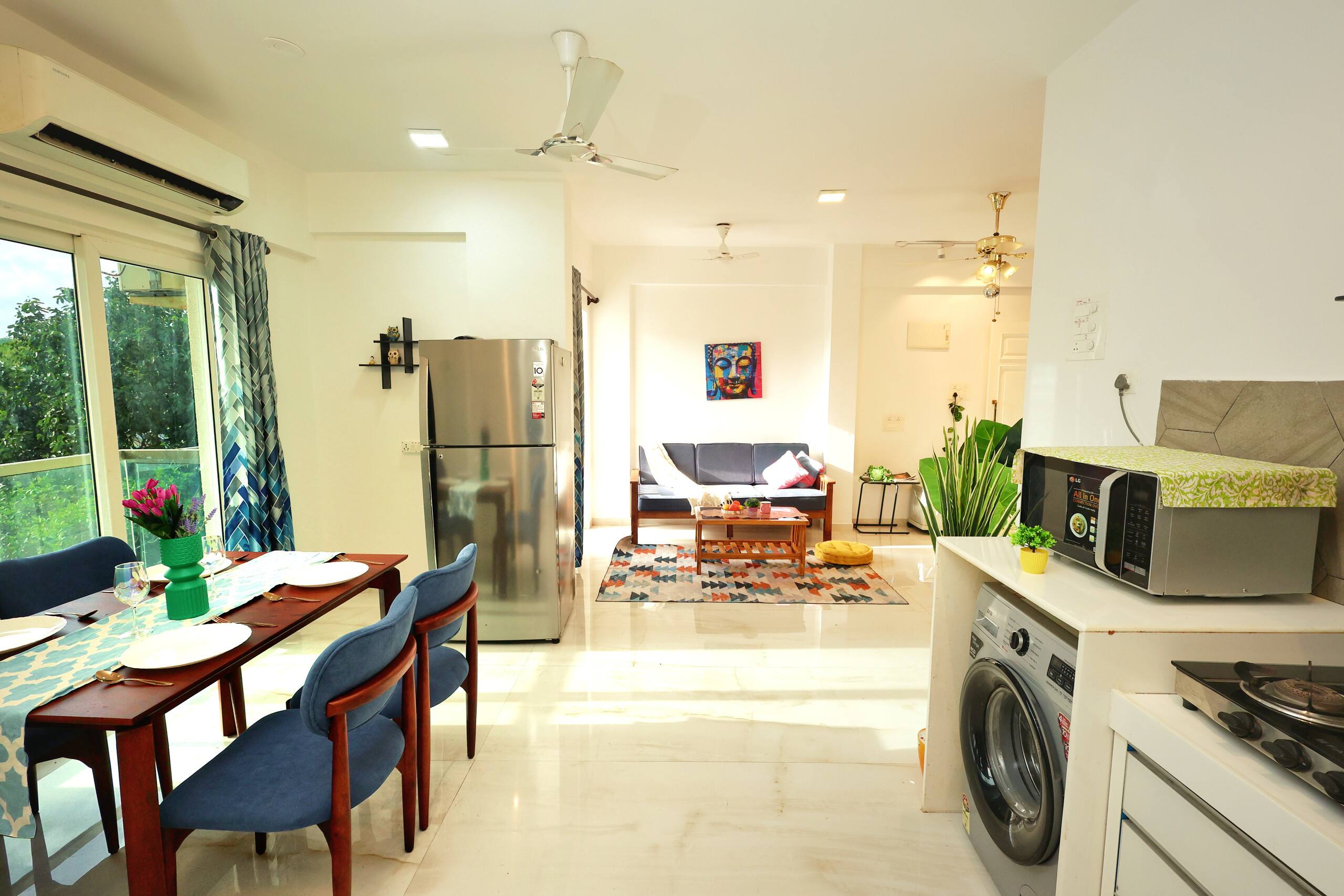 KP'Casa Nova|Stylish 2bhk with Shared Pool ISiolim 24