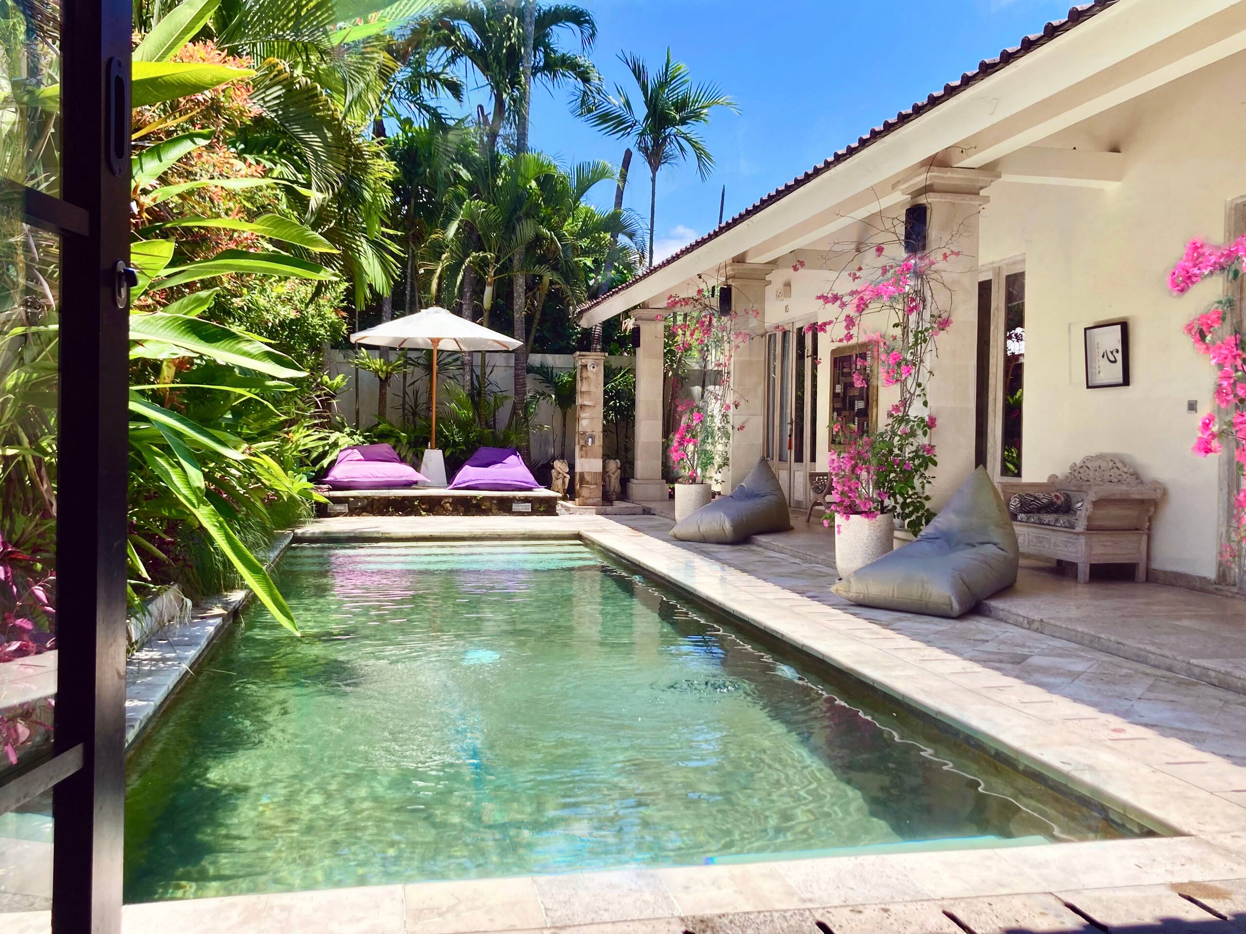 Peaceful 3BR Private Pool Walk toTh Beach Seminyak