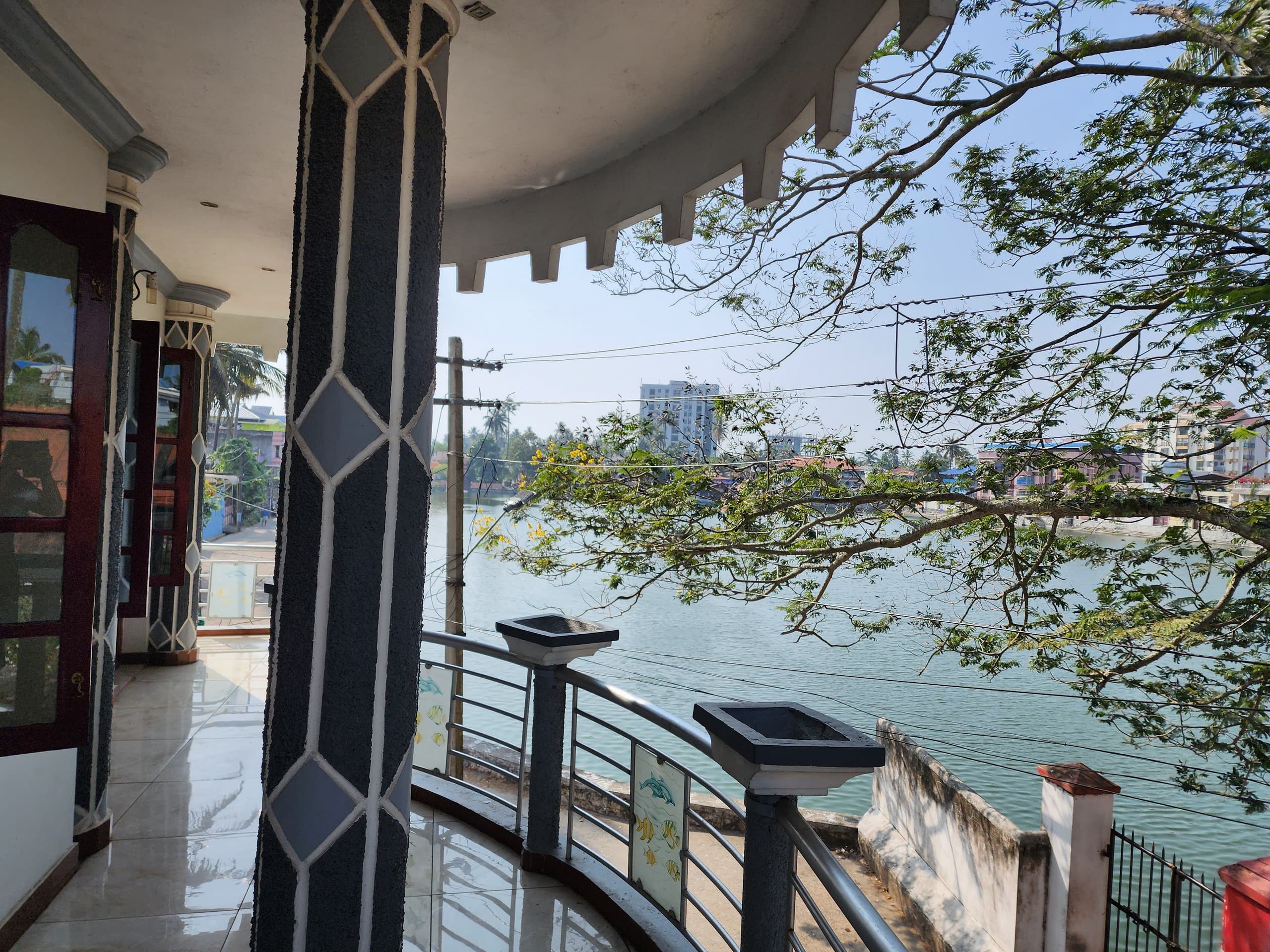 Pond view residential home 1