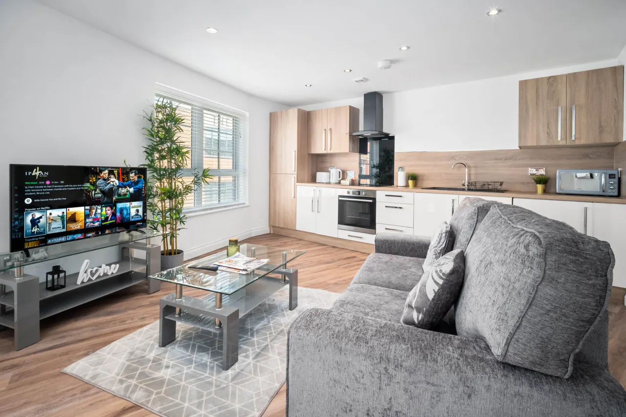 Stylish One Bed Apartment - Jewellery Quarter - Smart TV - WIFI 1