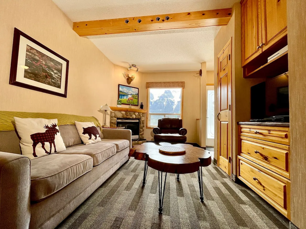 Banff Wood Lodge- Mtnview Chalet Townhouse 7ppl 15