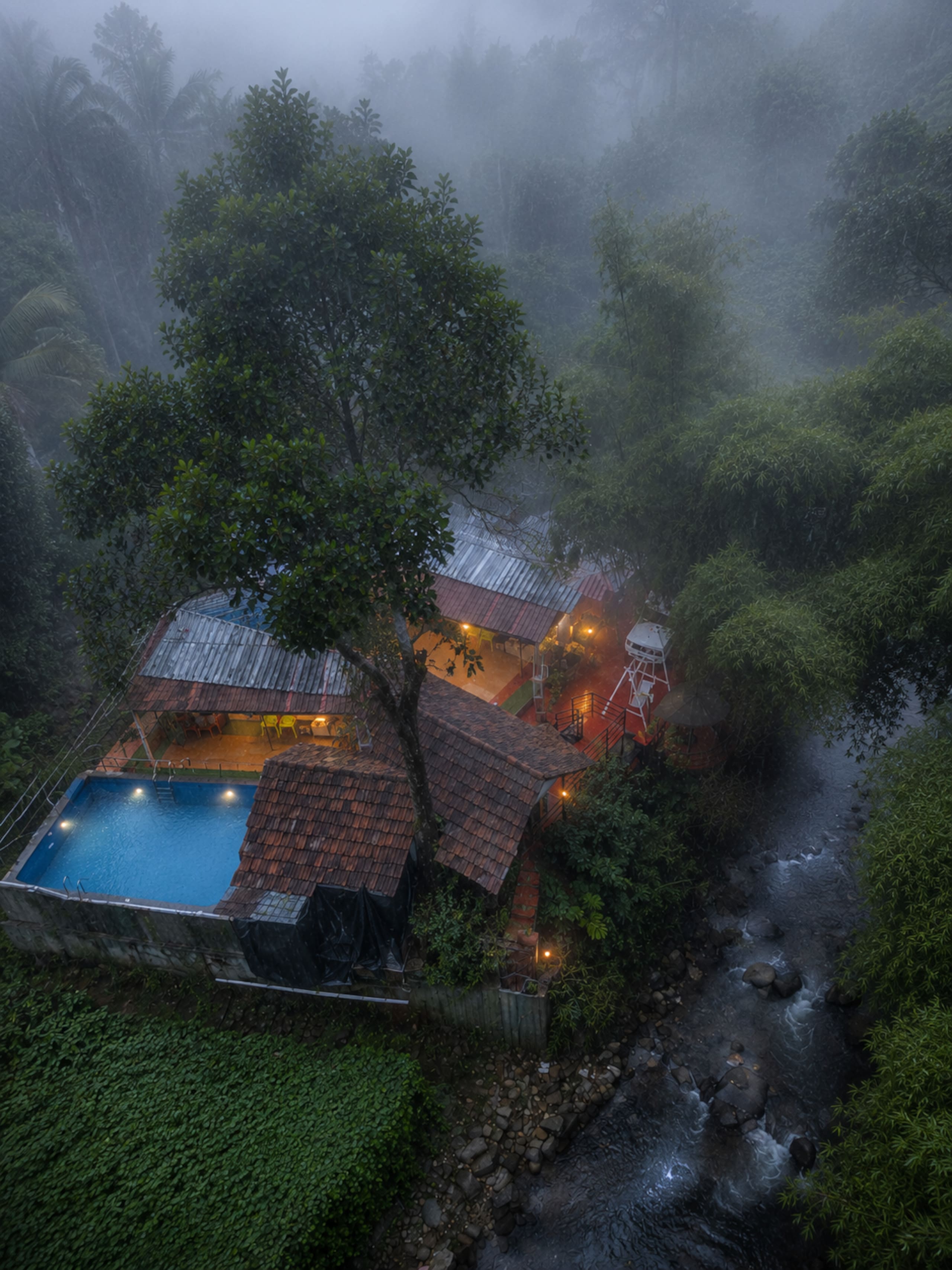 Vythiri One | Private Pool & Stream View 1