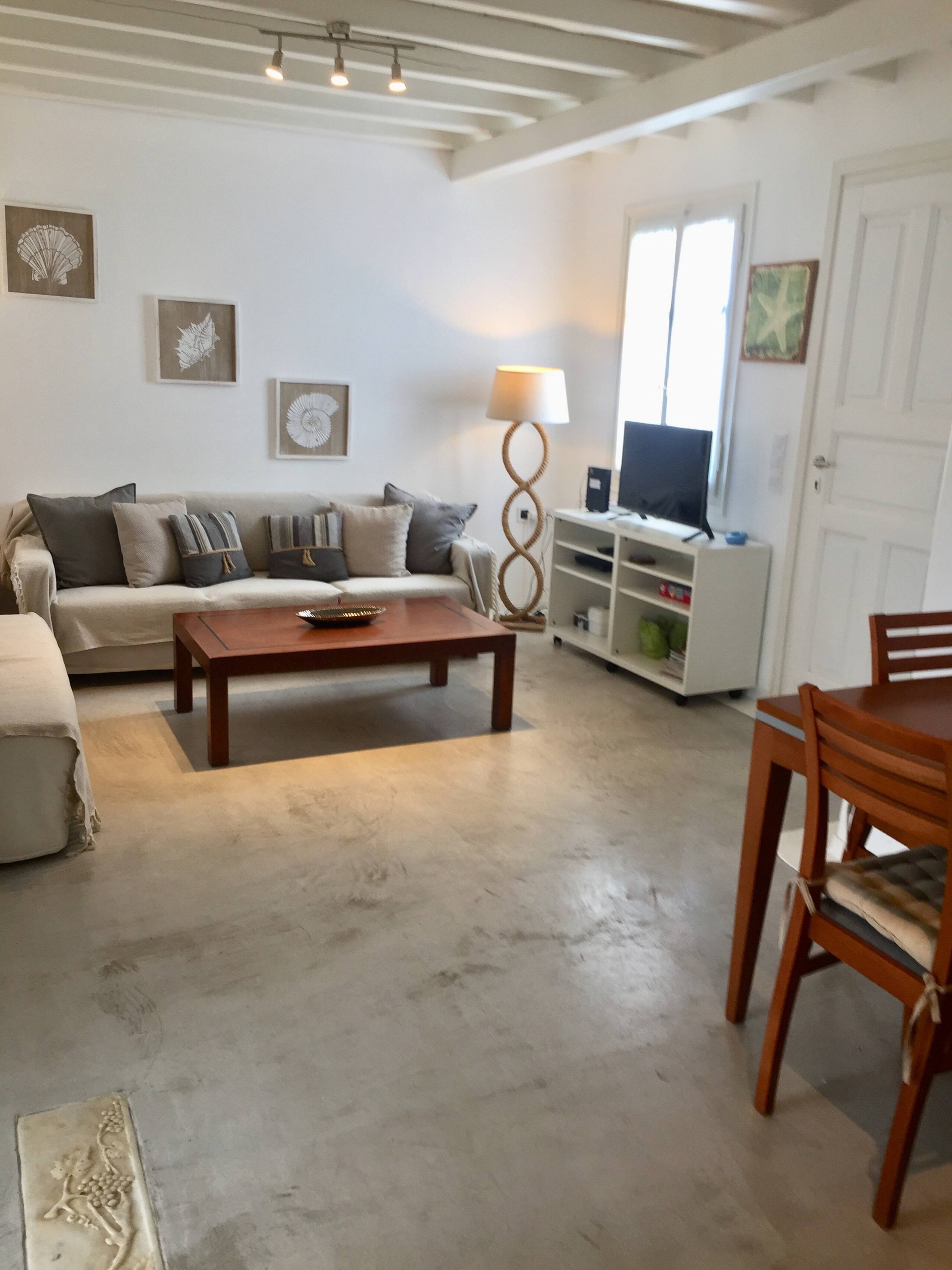 Anthos House steps from Ornos Beach 9