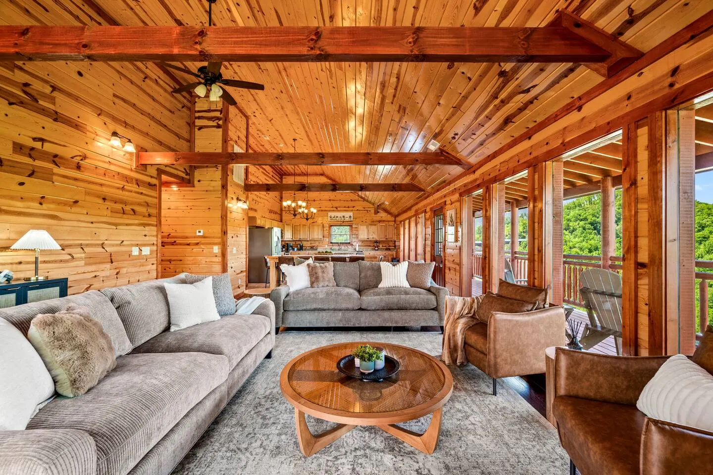 Smoky Mtn Cabin with Pool, Theater and 6 Suites 17