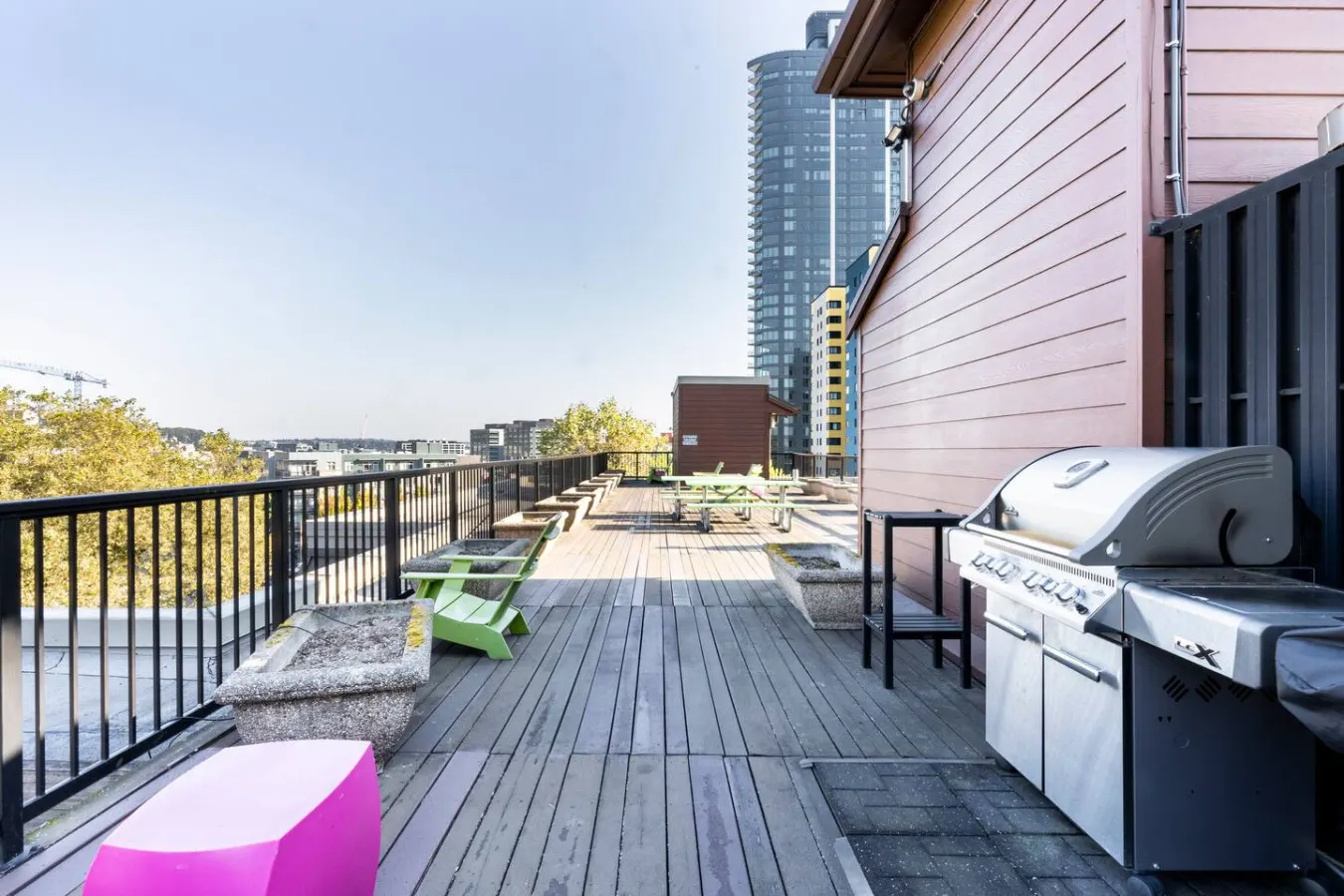 Gym&Rooftop Access! Downtown Loft Balcony+Parking 17