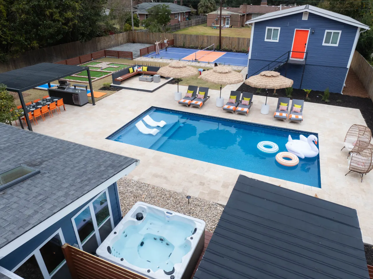 Savannah Retreat Htd Pool Pickleball Hot tb Golf 3