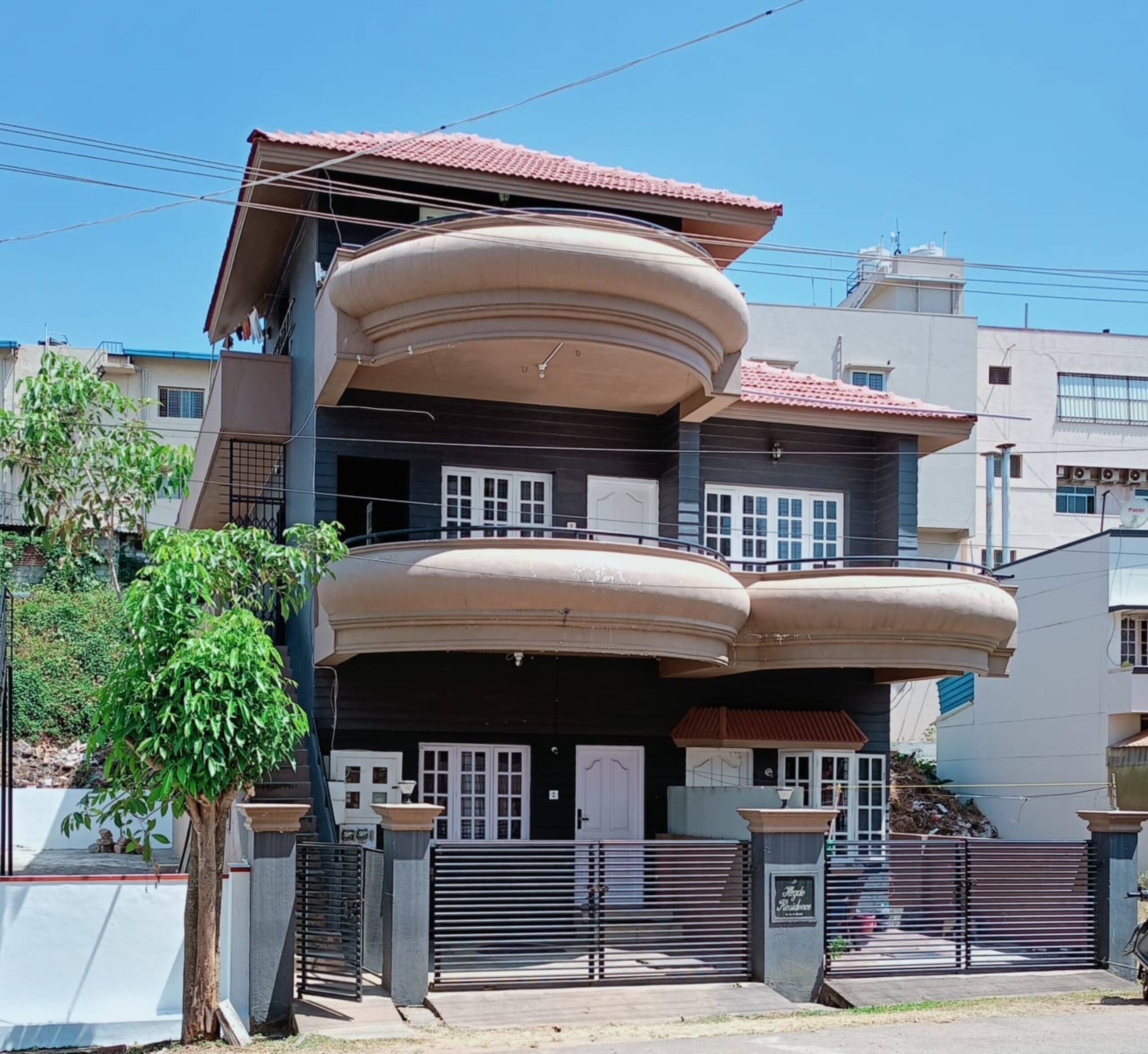 Hegde Residency 2bhk Home(ARABICA) with balcony