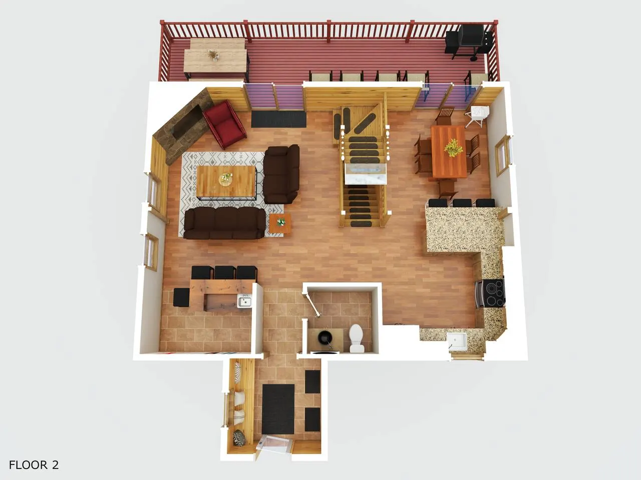 Mountain View Chalet with Hot Tub and Game Room 6