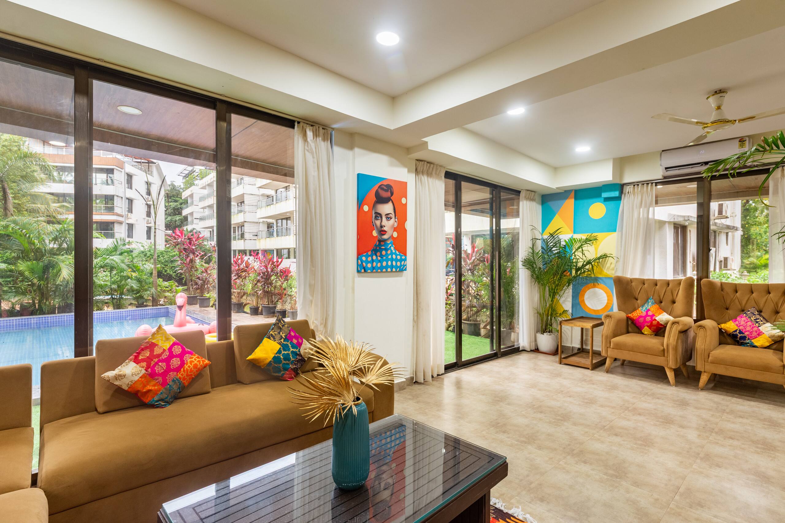 Halo by AlohaGoa - 3 BHK Pvt Pool Villa - Anjuna — photo 4