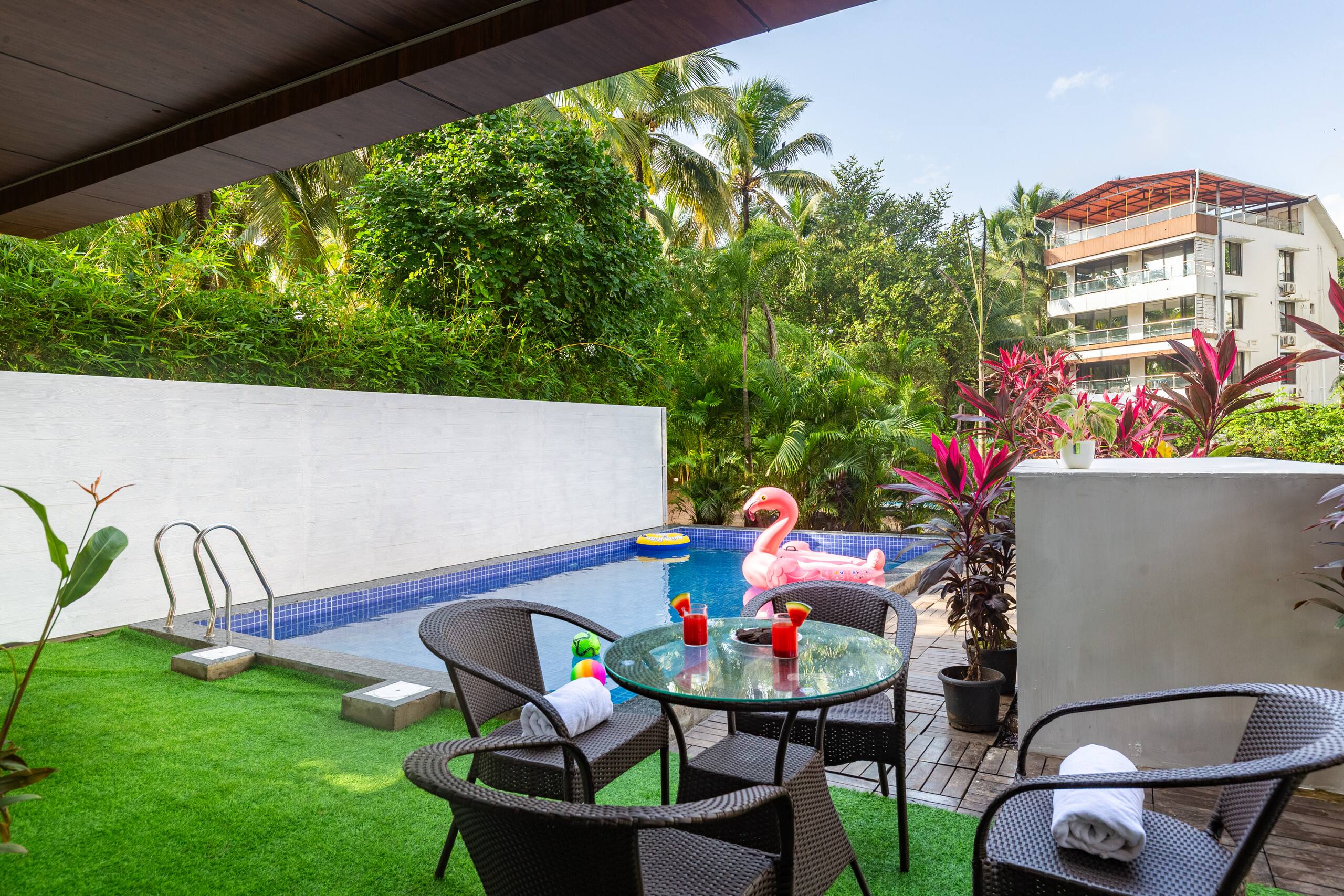 Halo by AlohaGoa - 3 BHK Pvt Pool Villa - Anjuna — photo 3