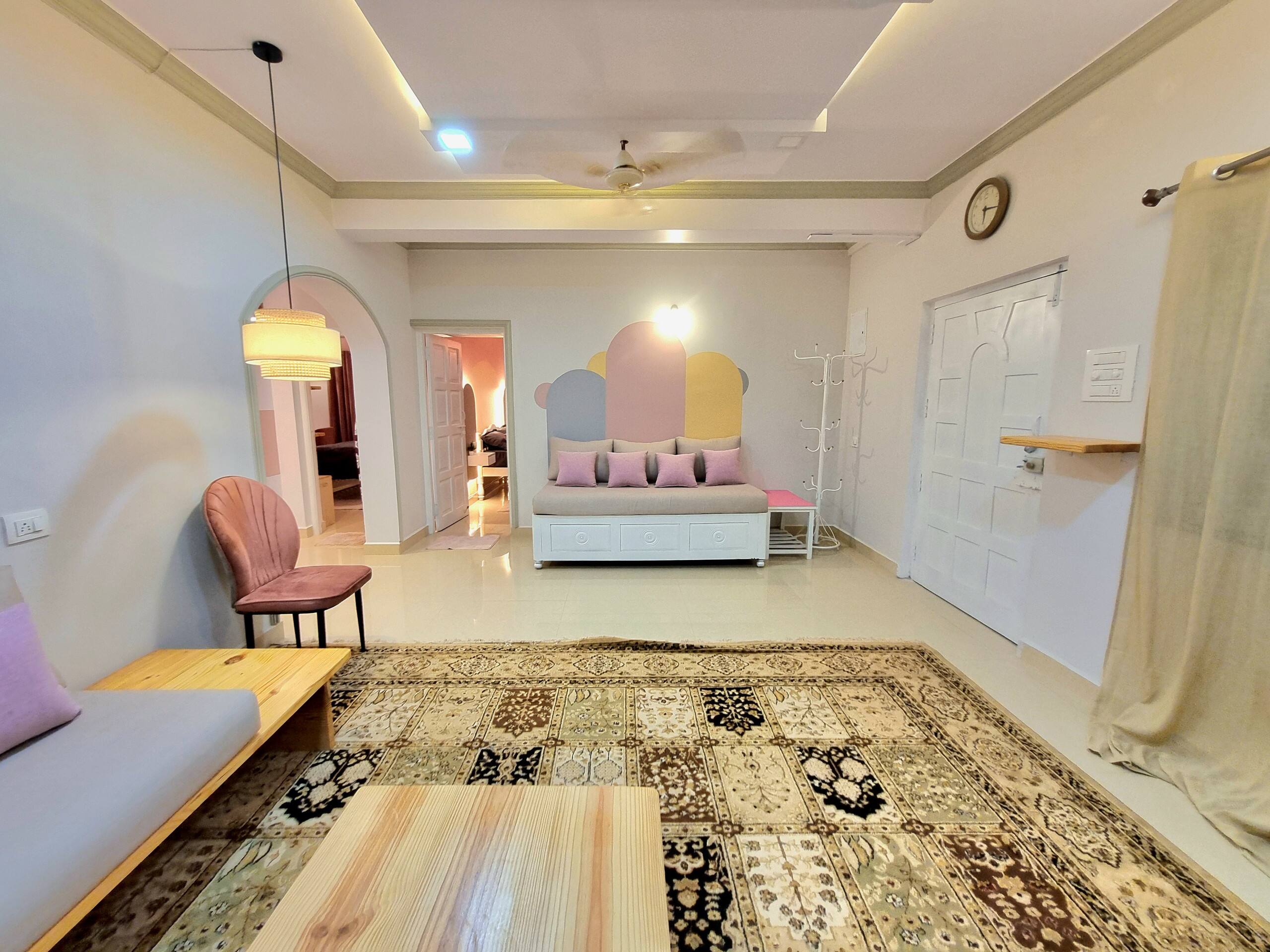 M Pink Palace - BohoBoutique 2BHK 7