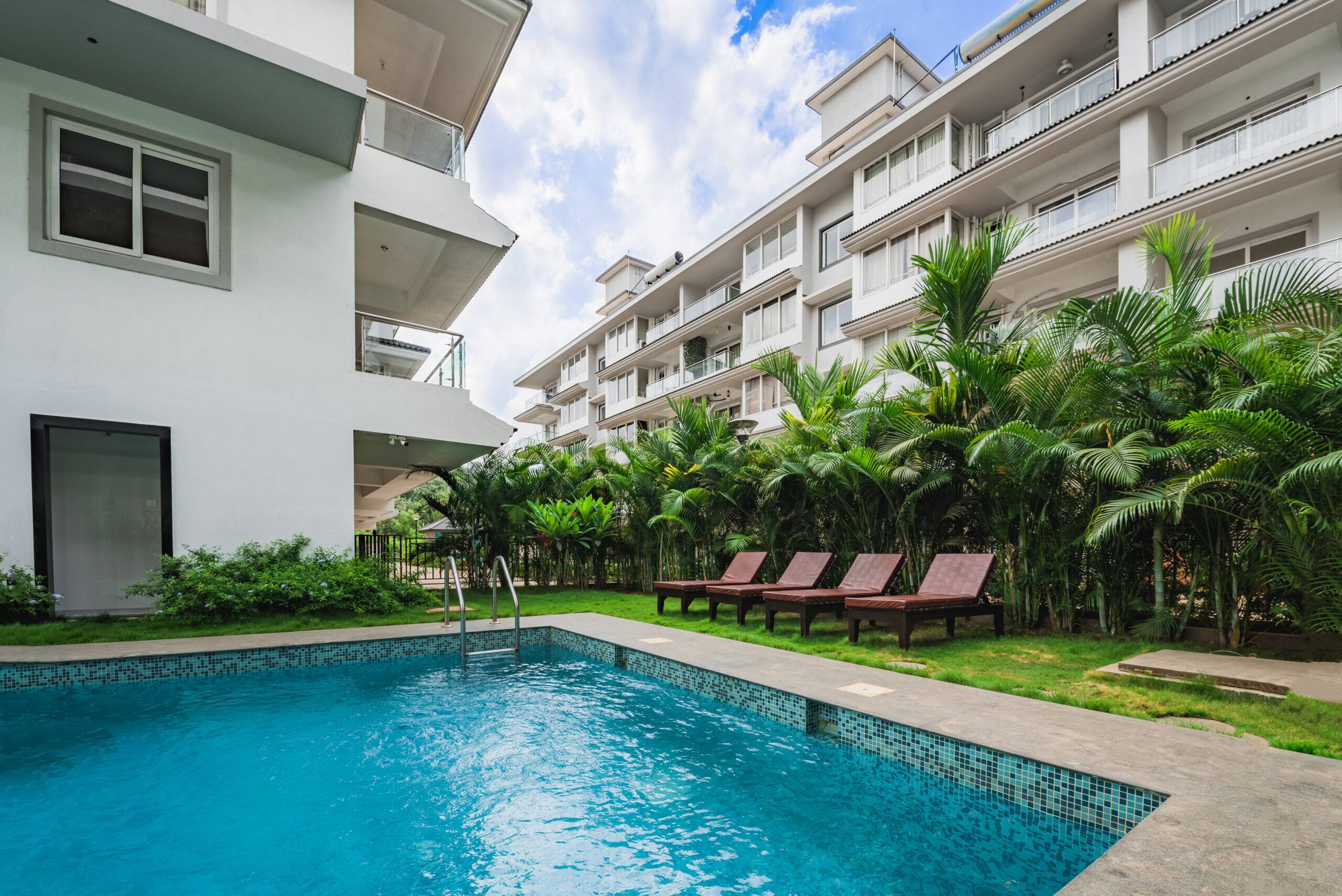 Cabana - 1bhk, 2 mins walk from beach 36
