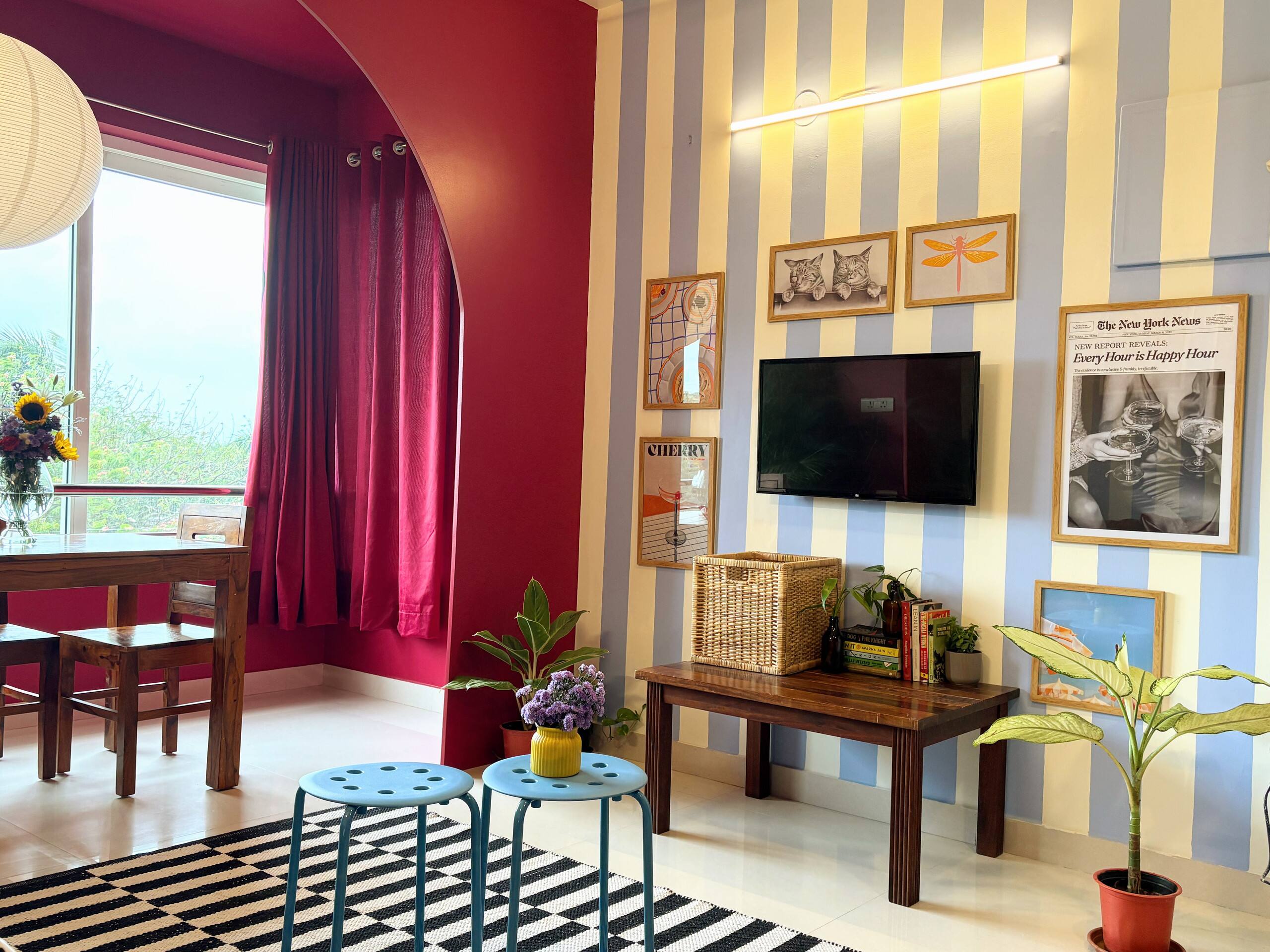 Cabana - 1bhk, 2 mins walk from beach 14
