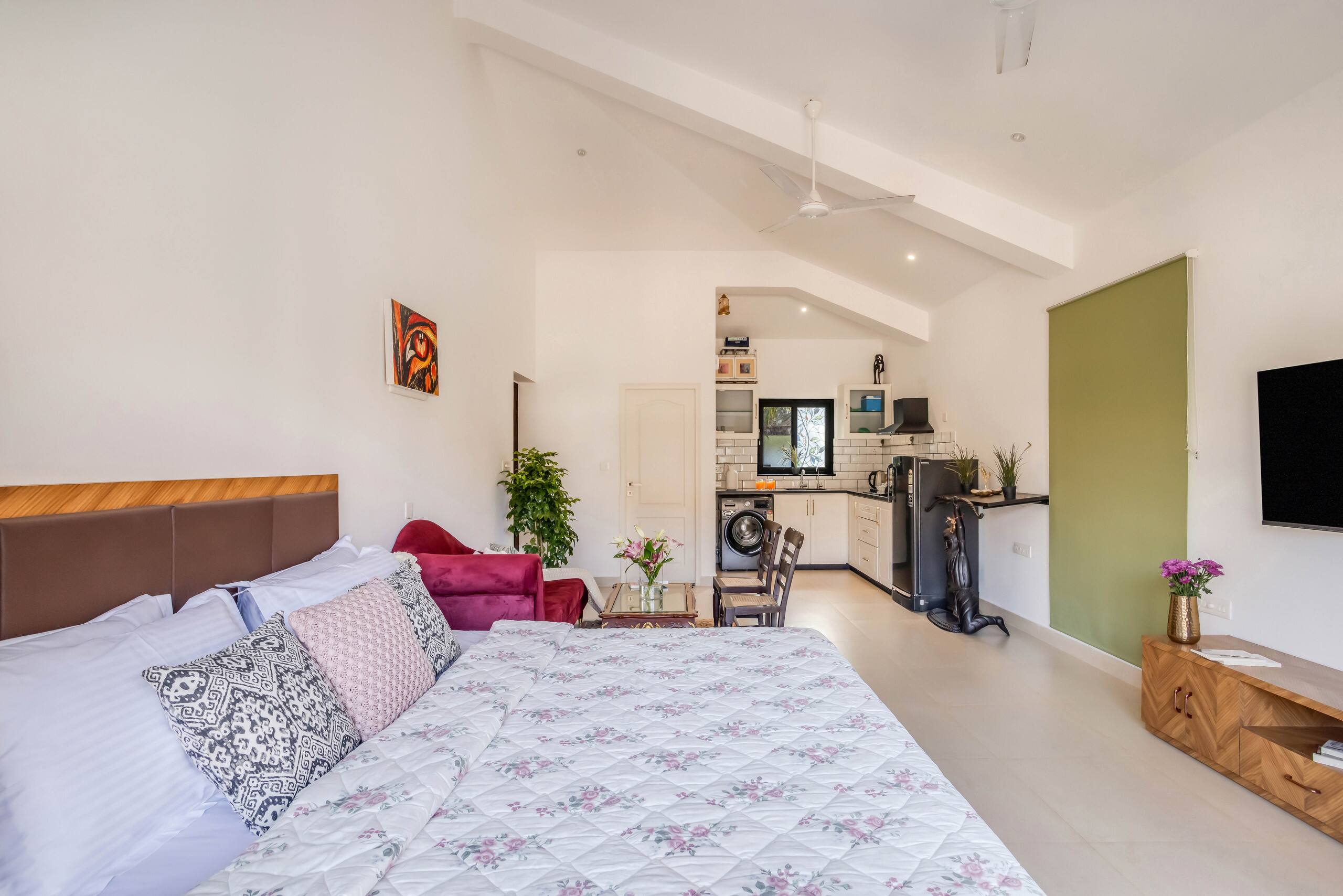 Cherry by Ikigai- 1BHK Studio Apartment Siolim 16