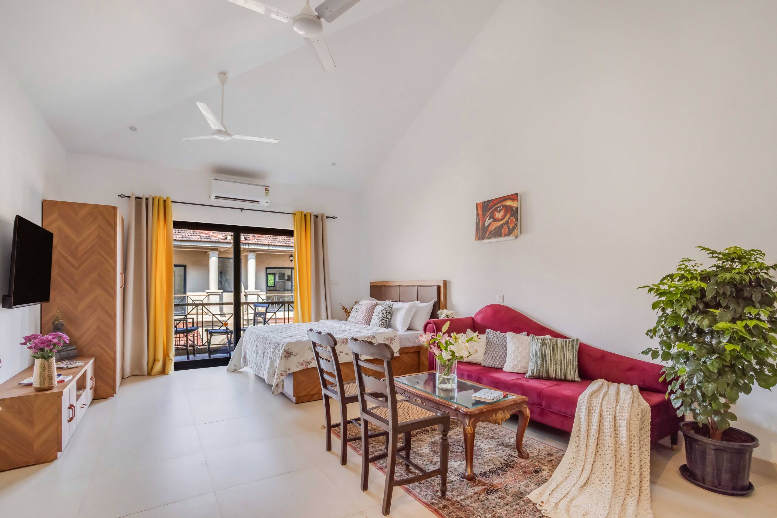 Cherry by Ikigai- 1BHK Studio Apartment Siolim 7