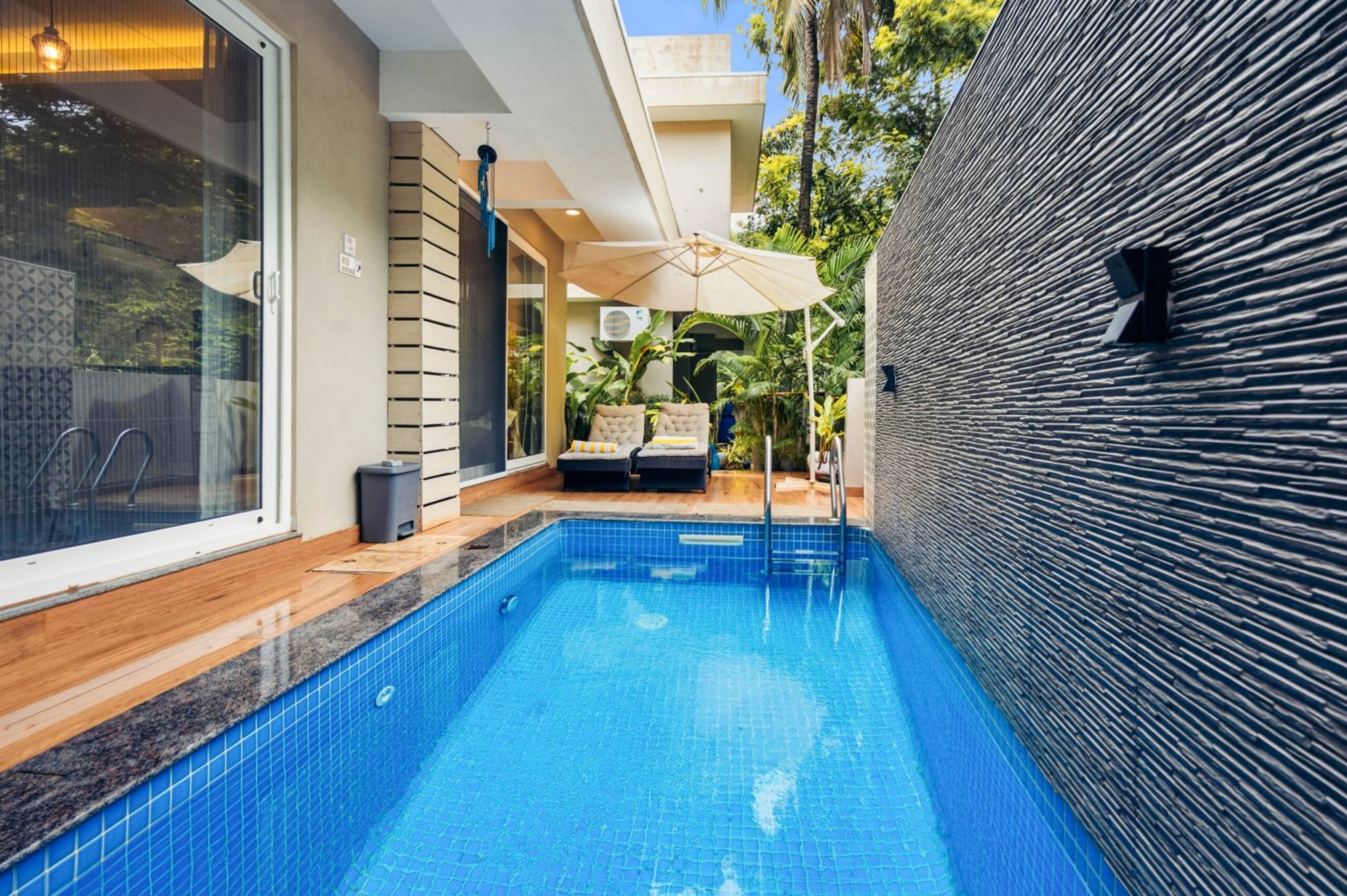 The Greendoor Villa - Varca, Pvt pool, near beach — photo 3