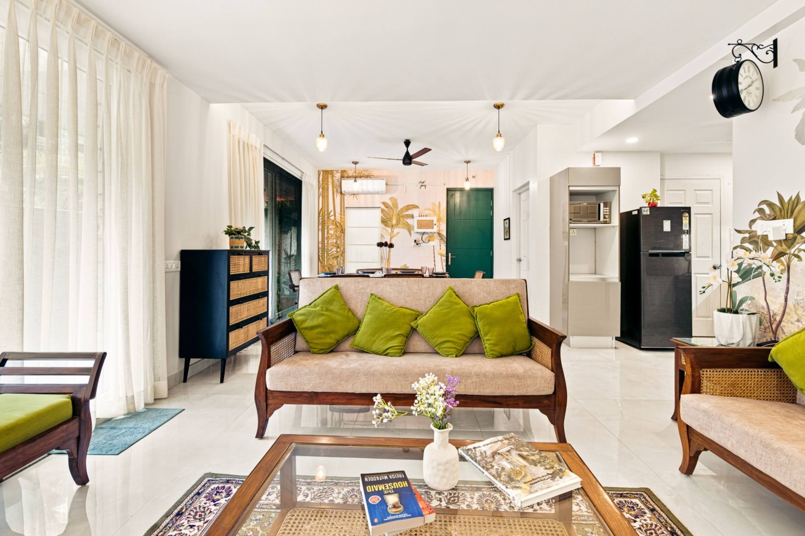 The Greendoor Villa - Varca, Pvt pool, near beach 9