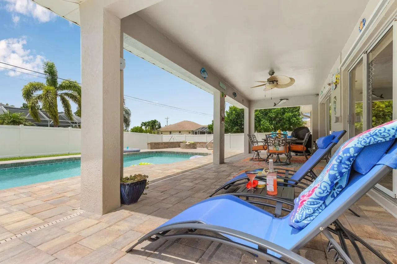 Paradise Found! Relaxing Pool home in Cape Coral