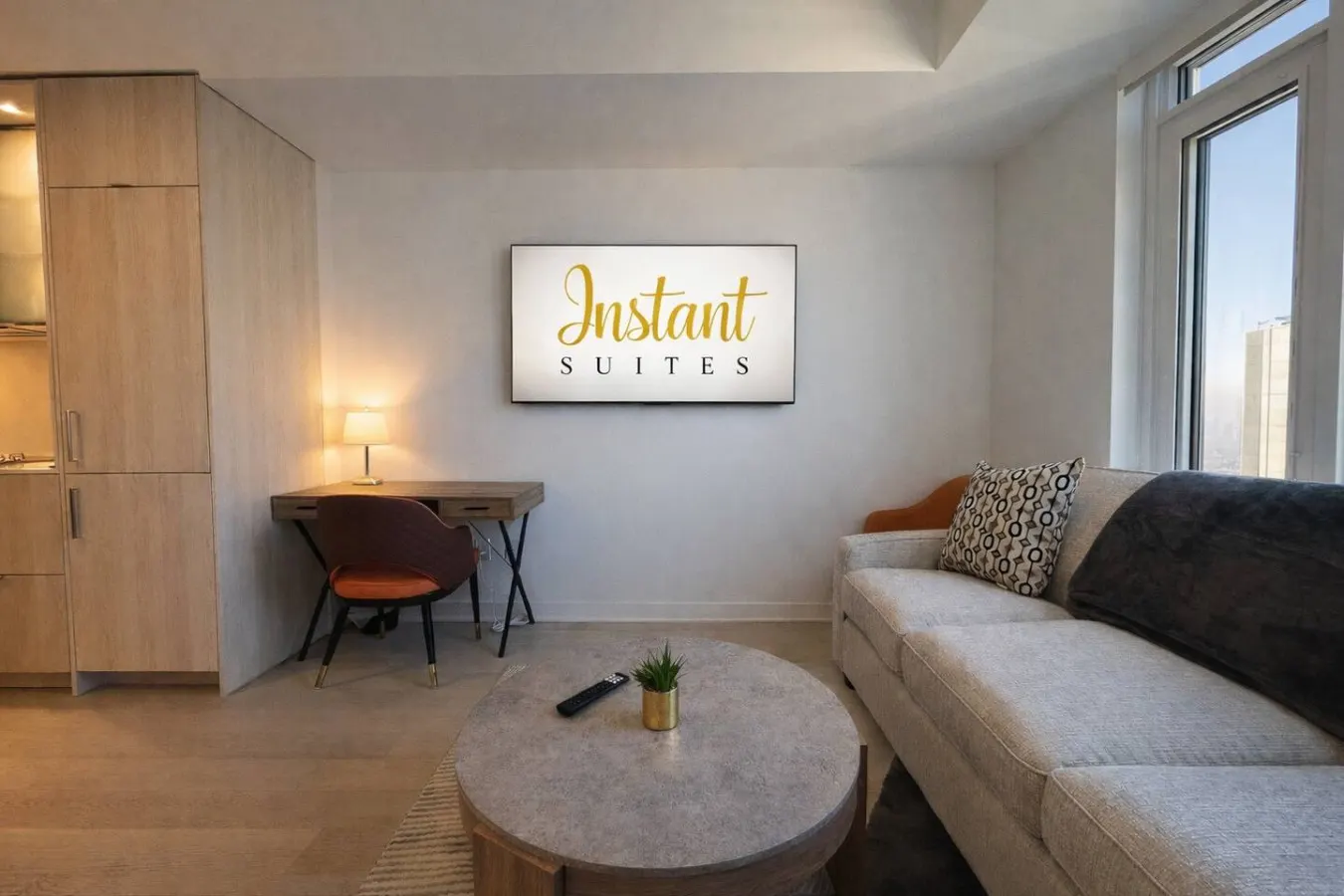 Modern 1BR+Den Steps to Bloor 12