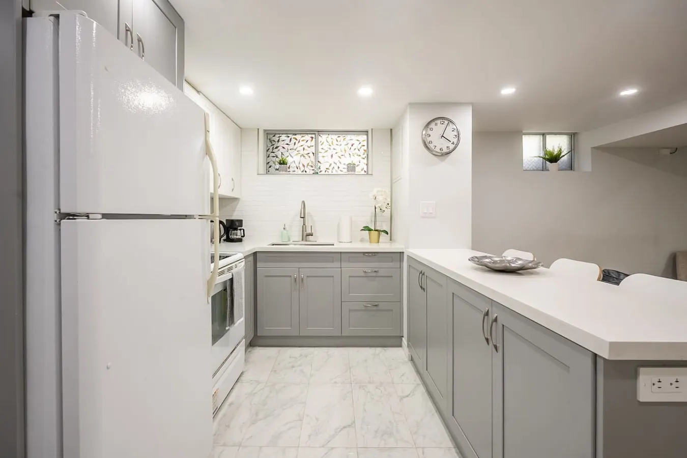 Bright 2BR Lower Level Sleeps 4 Private Entry 2