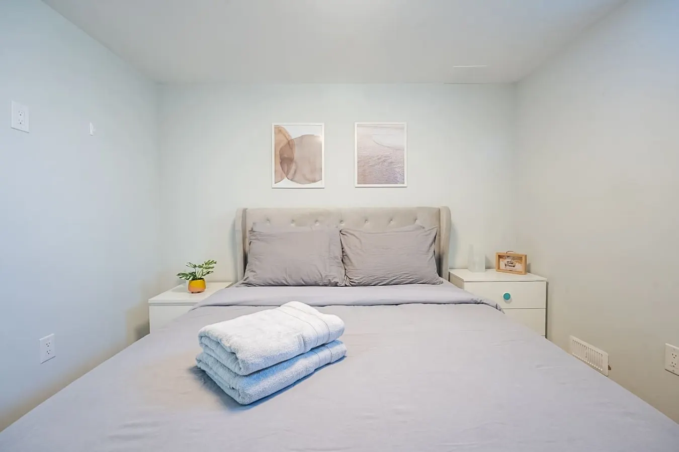 Bright 2BR Lower Level Sleeps 4 Private Entry 13