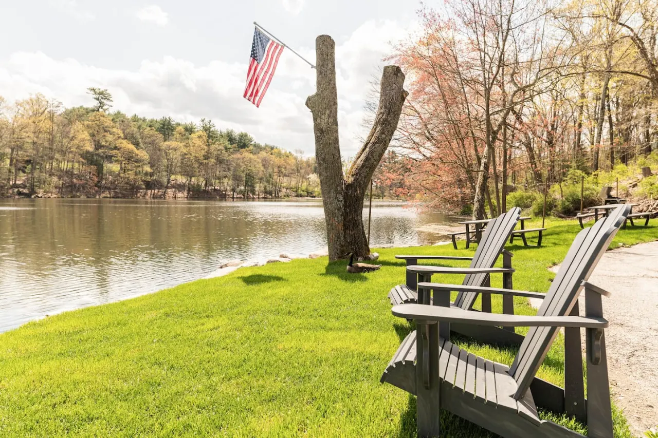 Lakefront cabin #5 / Leisure Lake Resort 15