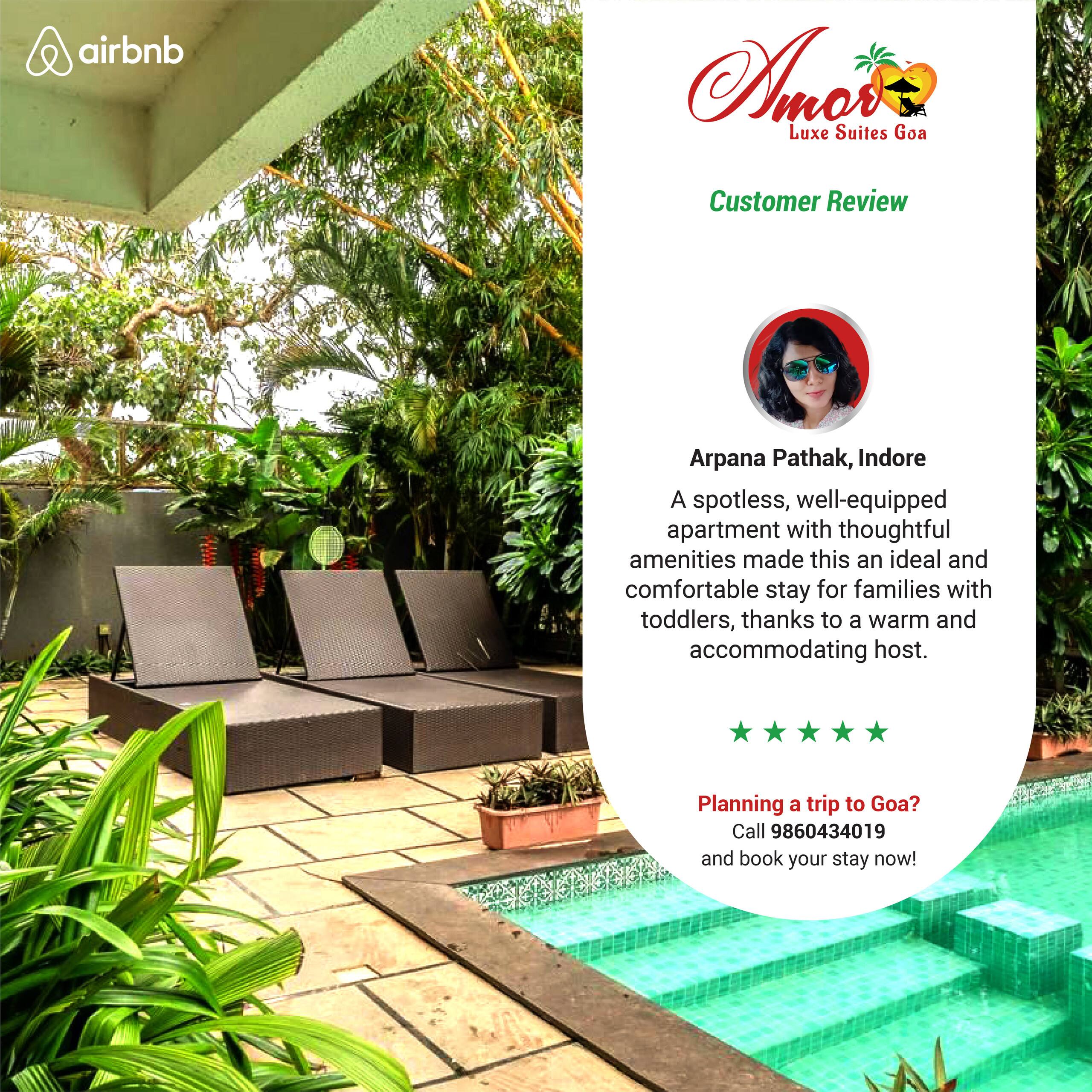 “Amor Luxury Suites w/ Pool, Kitchen, WiFi ,beach 23