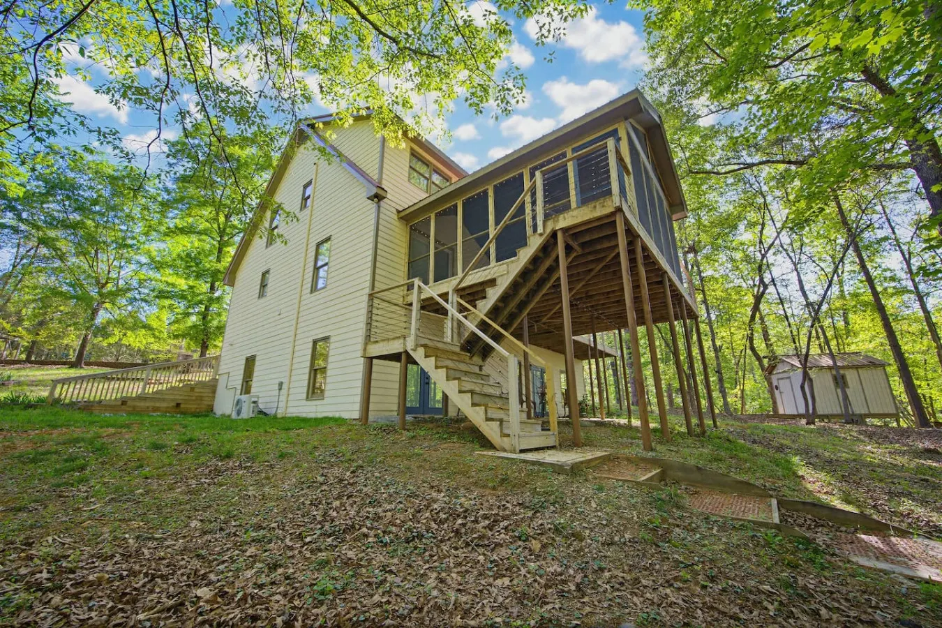 Charming Waterfront Retreat. deep-water dock 9