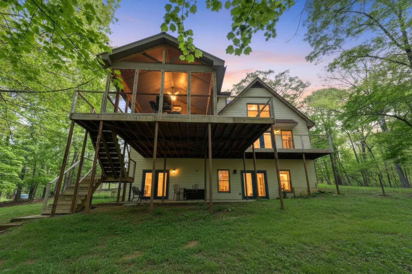 Charming Waterfront Retreat. deep-water dock 4