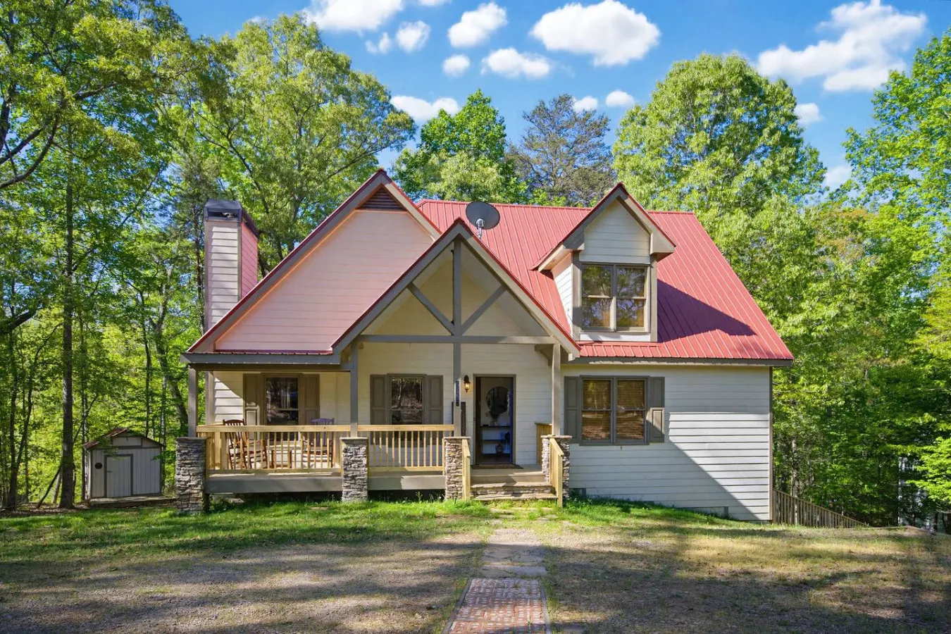 Charming Waterfront Retreat. deep-water dock 8