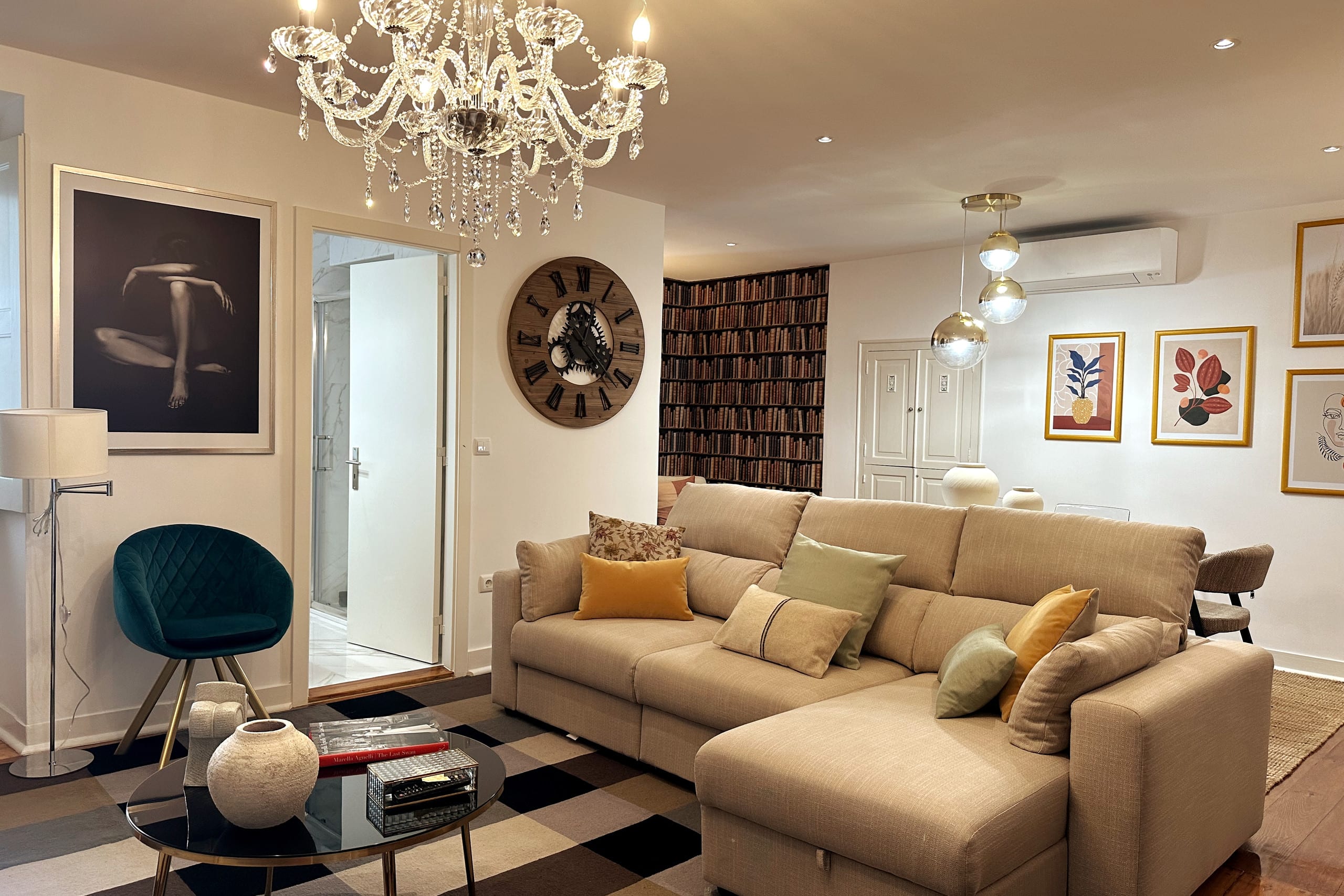 Lisbon4Real: Deluxe 2BR+1 in Principe Real 2