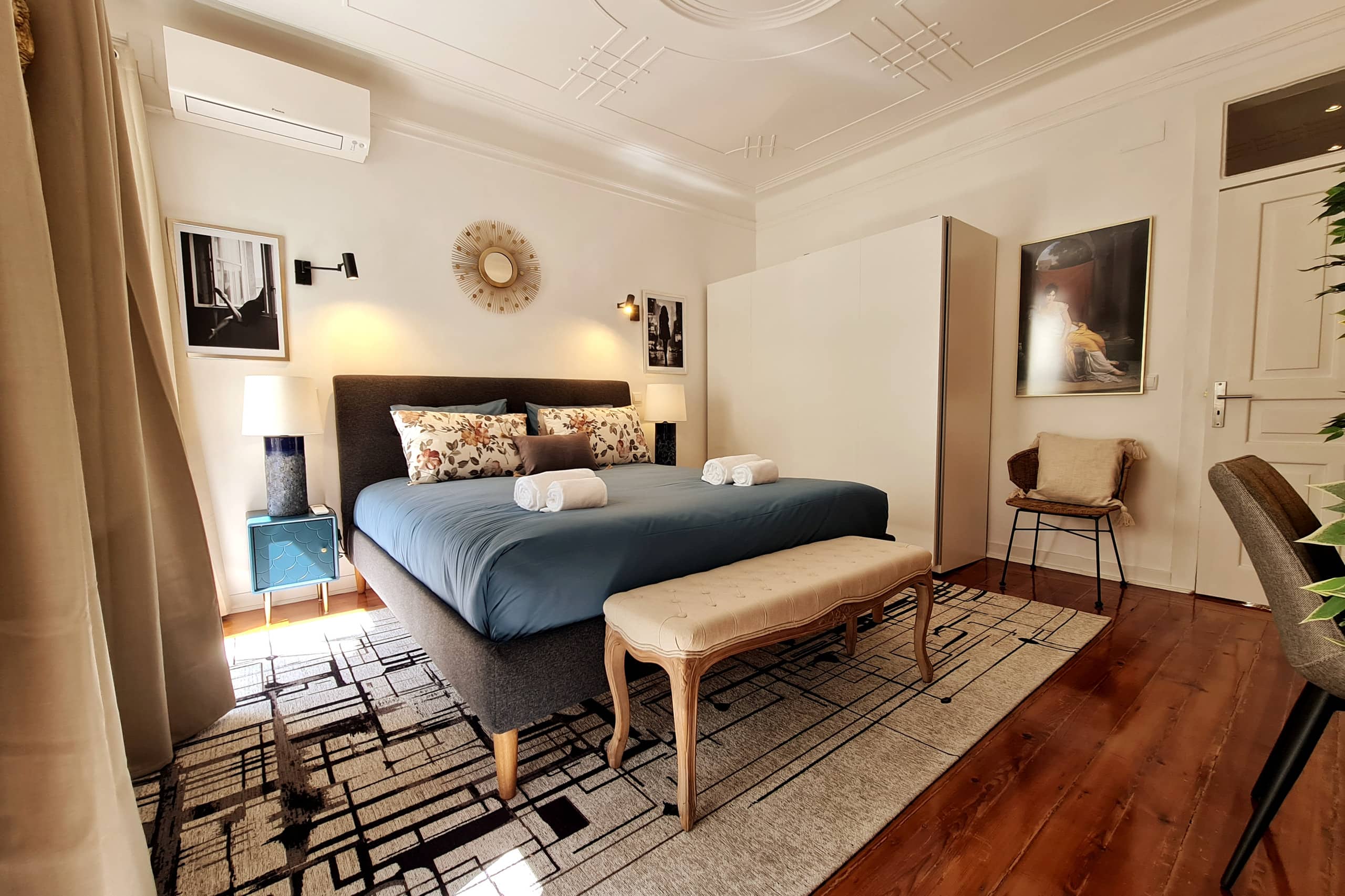 Lisbon4Real: Deluxe 2BR+1 in Principe Real 4