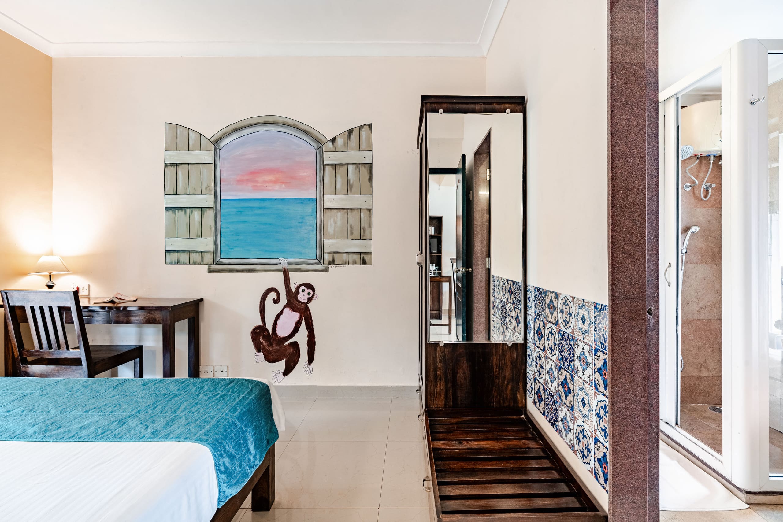 Treehouse Blue 1 bhk-/1, Pool, WiFi & Breakfast 26