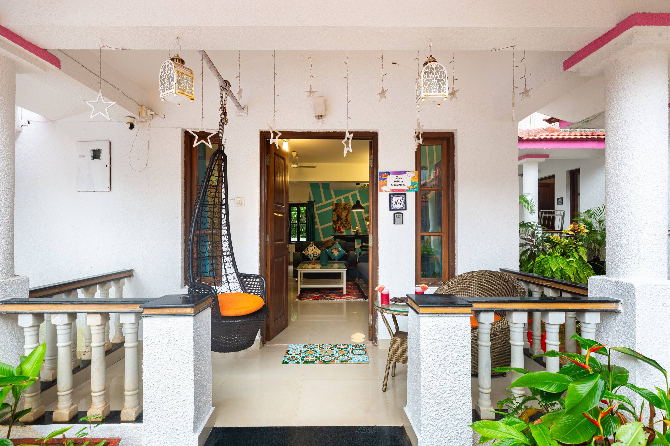 Drift by AlohaGoa: 2 BHK Villa - Anjuna Vagator 36