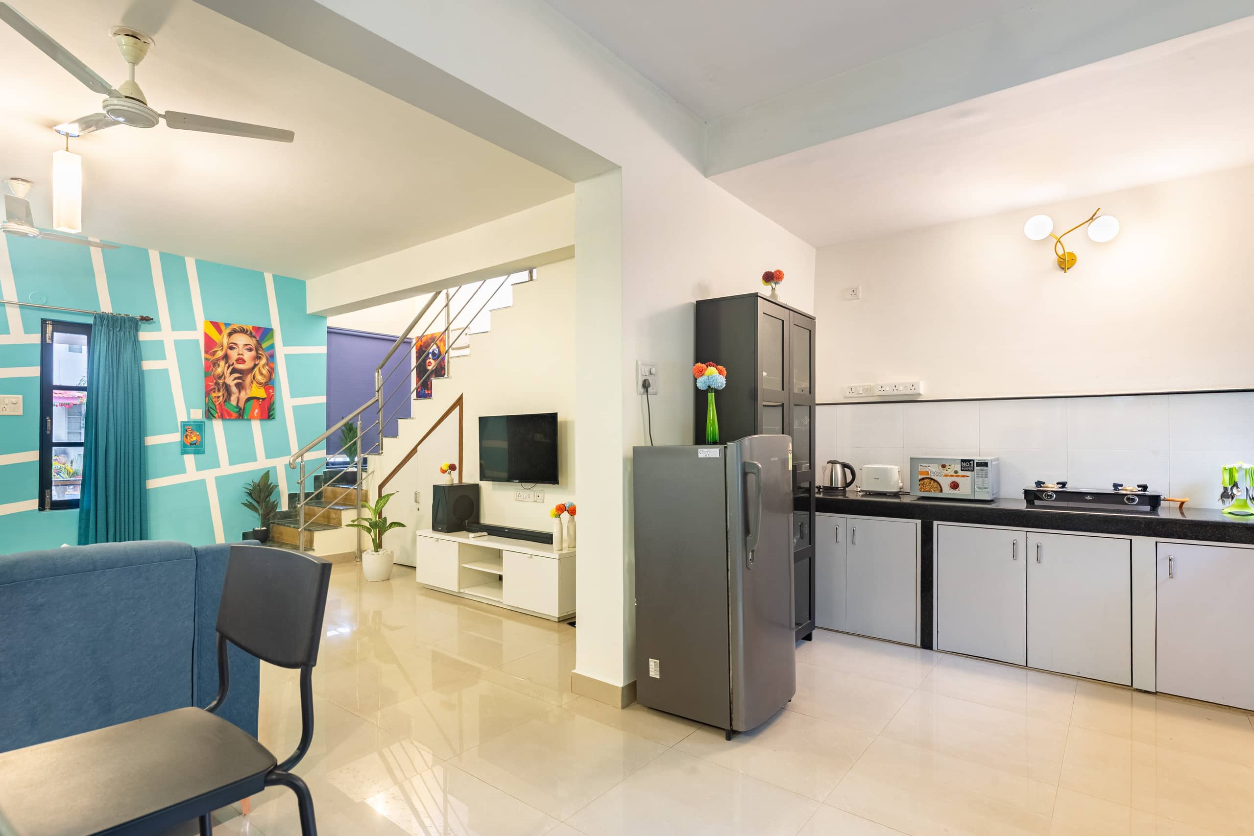 Drift by AlohaGoa: 2 BHK Villa - Anjuna Vagator 9