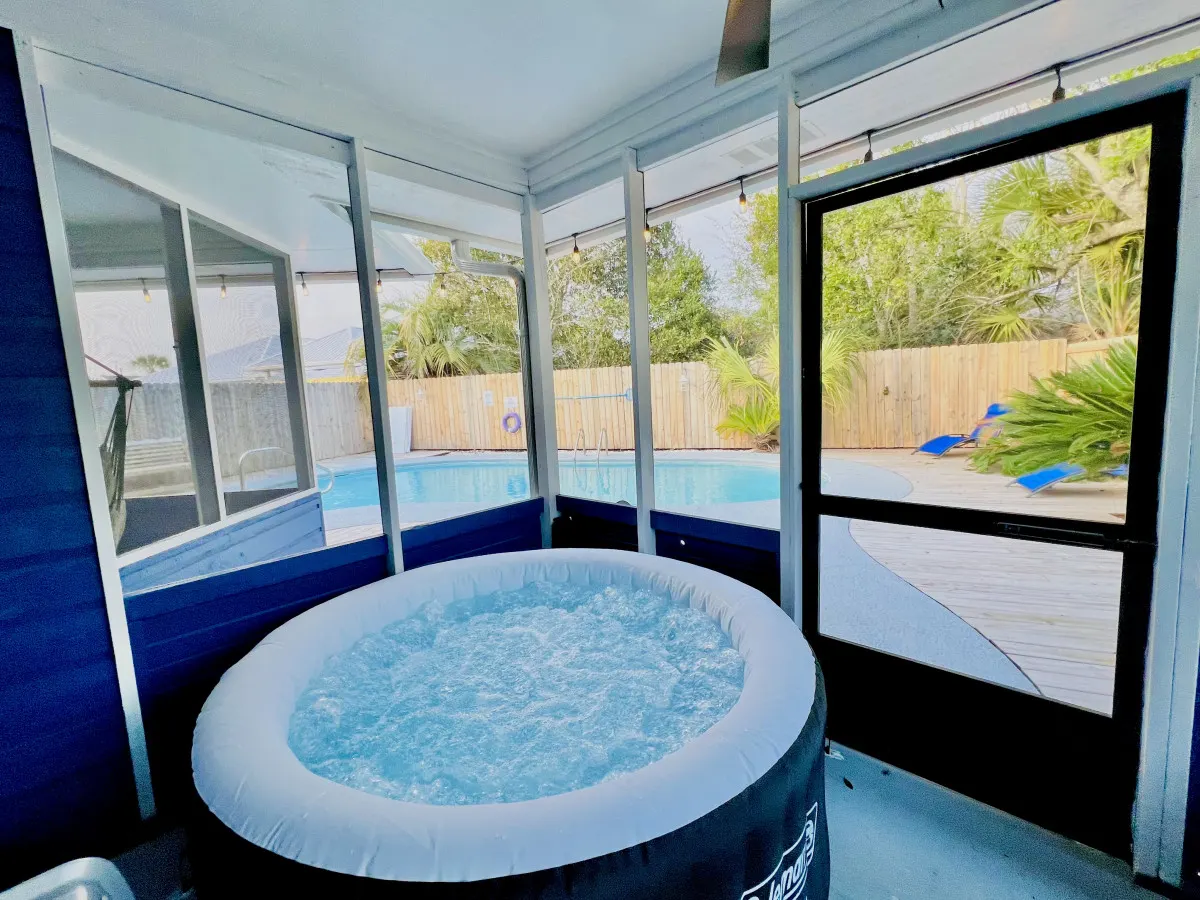 Blue Lagoon ~ Coastal Pool Oasis, Pet-Friendly & Near the Sand 12