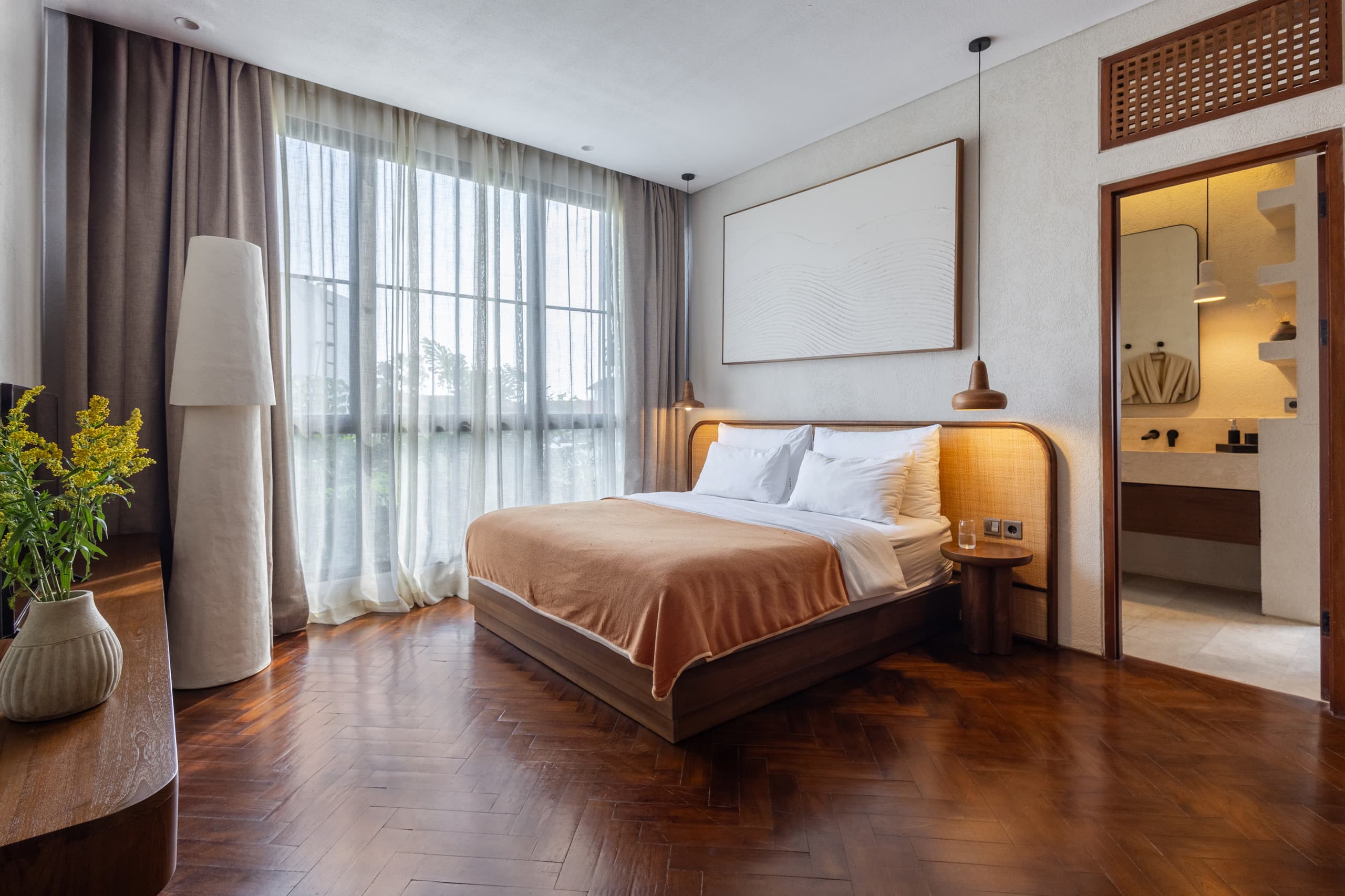 Lux 3BR Rooftop BBQ | near FINNS Atlas | Berawa 16